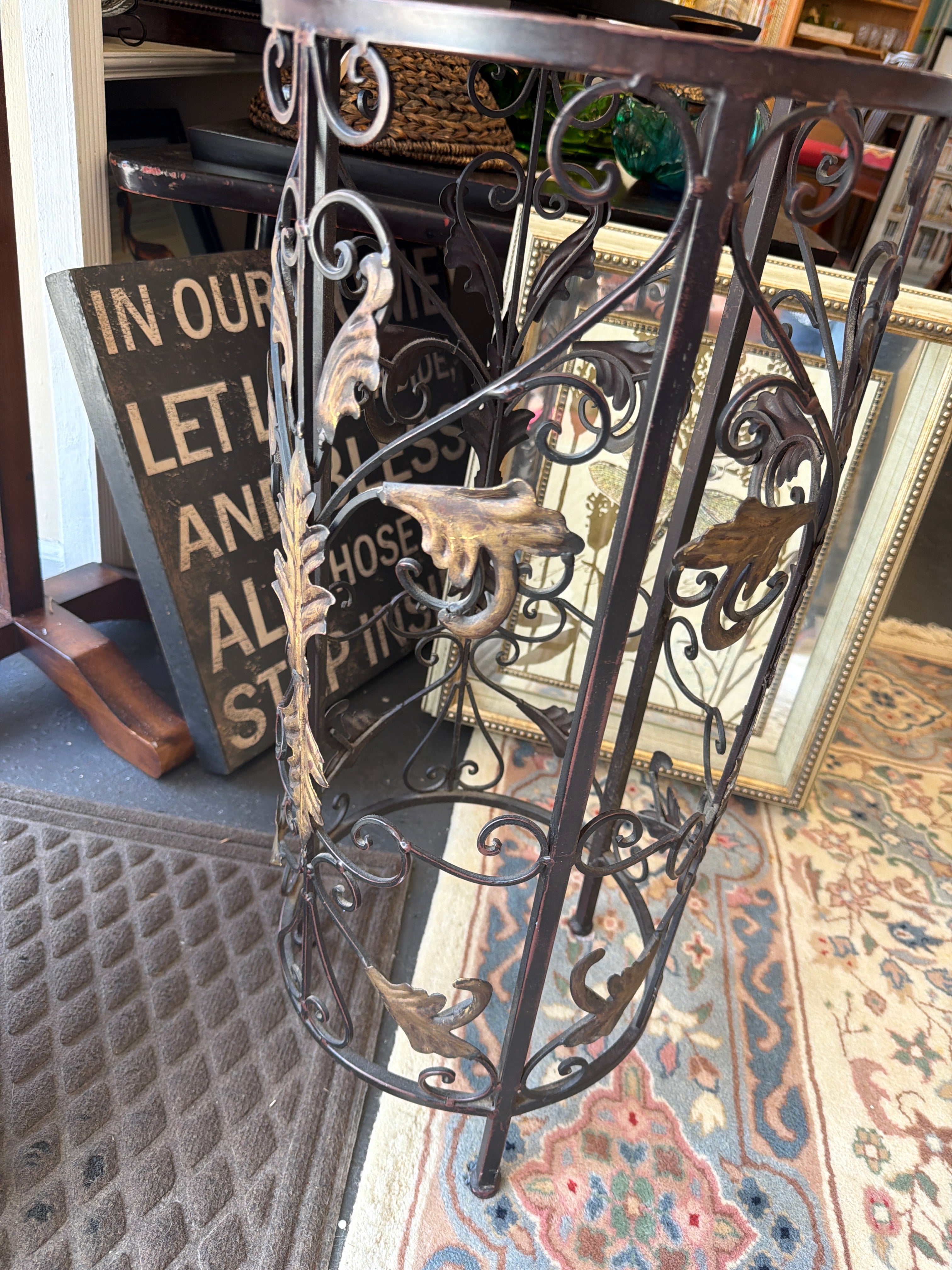 Metal Plant Stand