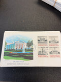 Historical places to visit first edition stamps, and envelopes