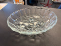 Indiana Glass footed oval fruit bowl