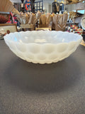 Anchor Hocking Fire-King white milk glass serving bowl.