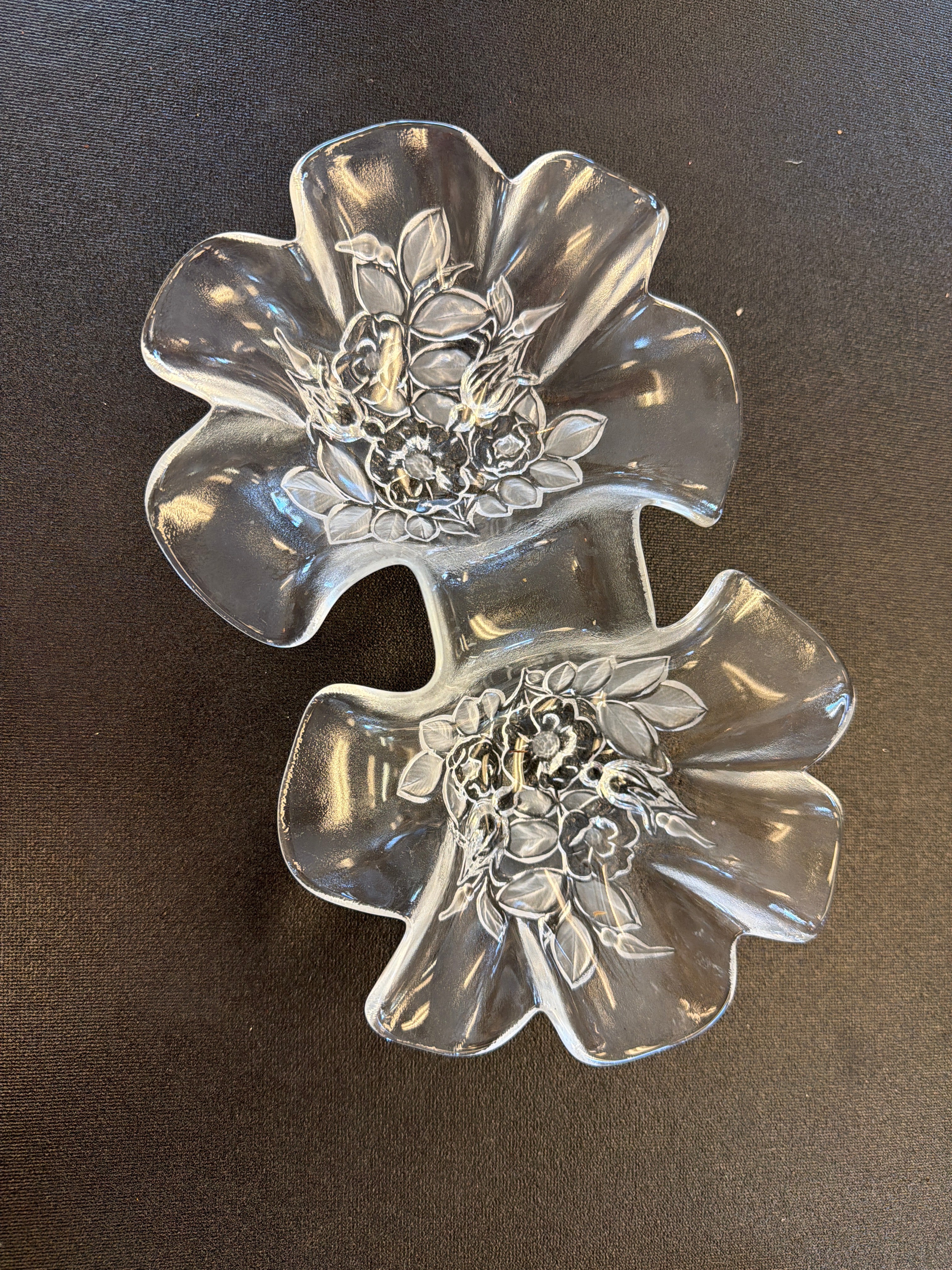 Mikasa Bianca (or Rosella) double relish or candy dish