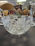 Godinger Shannon Emerald Pattern lead crystal bowl