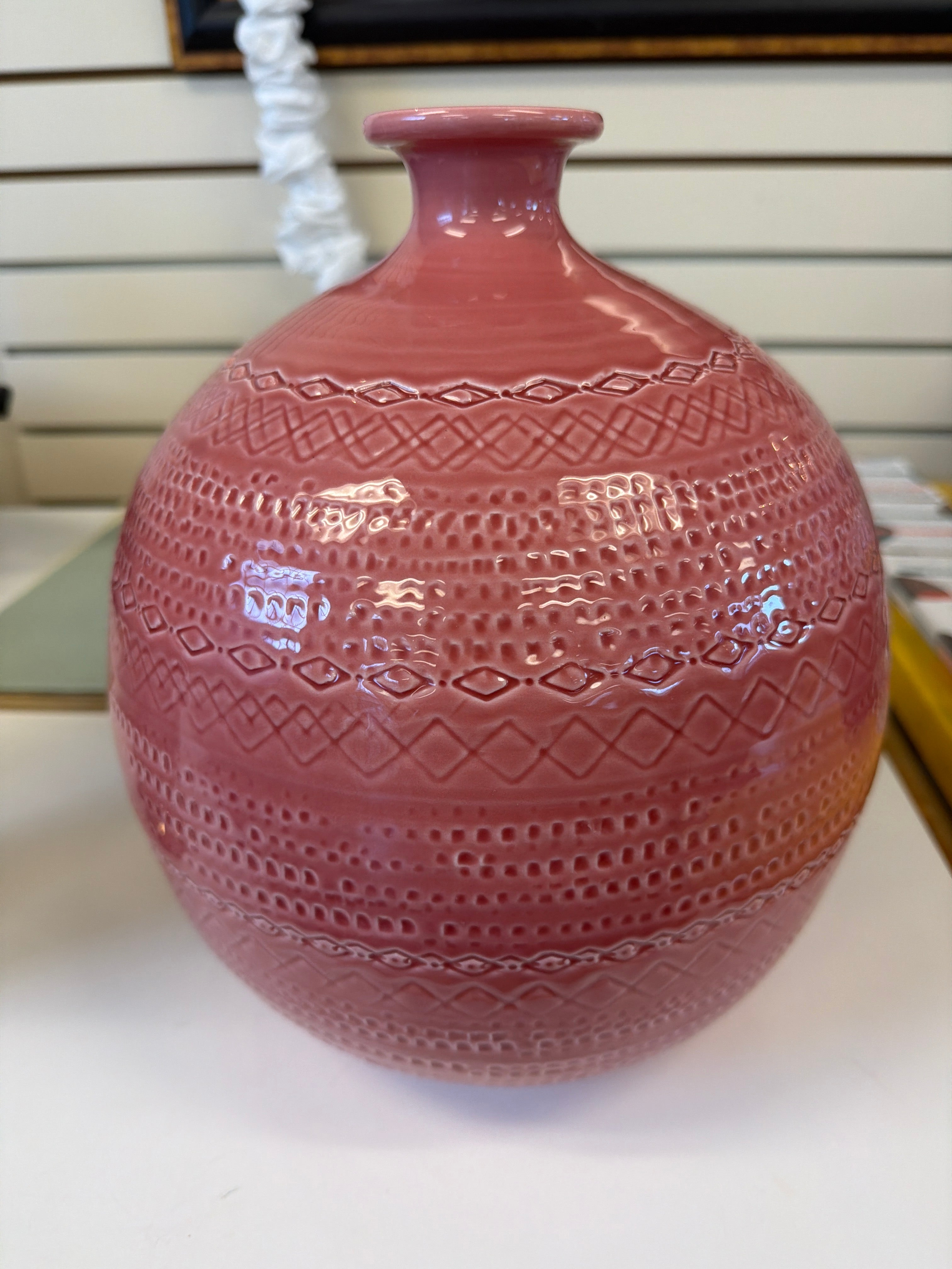 Pink Italian Vase