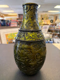 Green vase