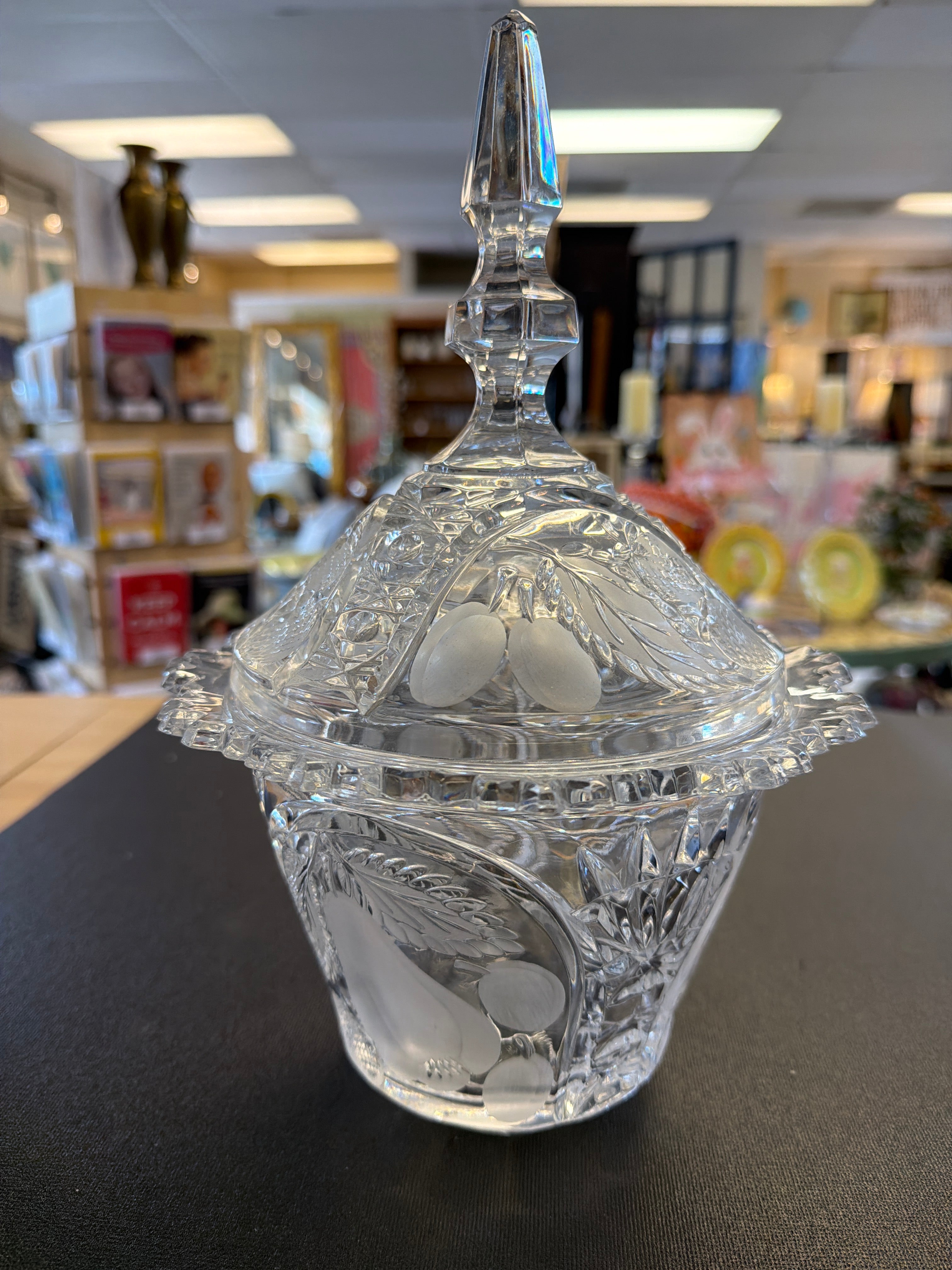 Bleikristall Beyer German lead crystal Dish