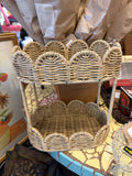 2 tier Woven Shelf