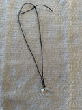 Swarovski Crystal Pendant on leather cord