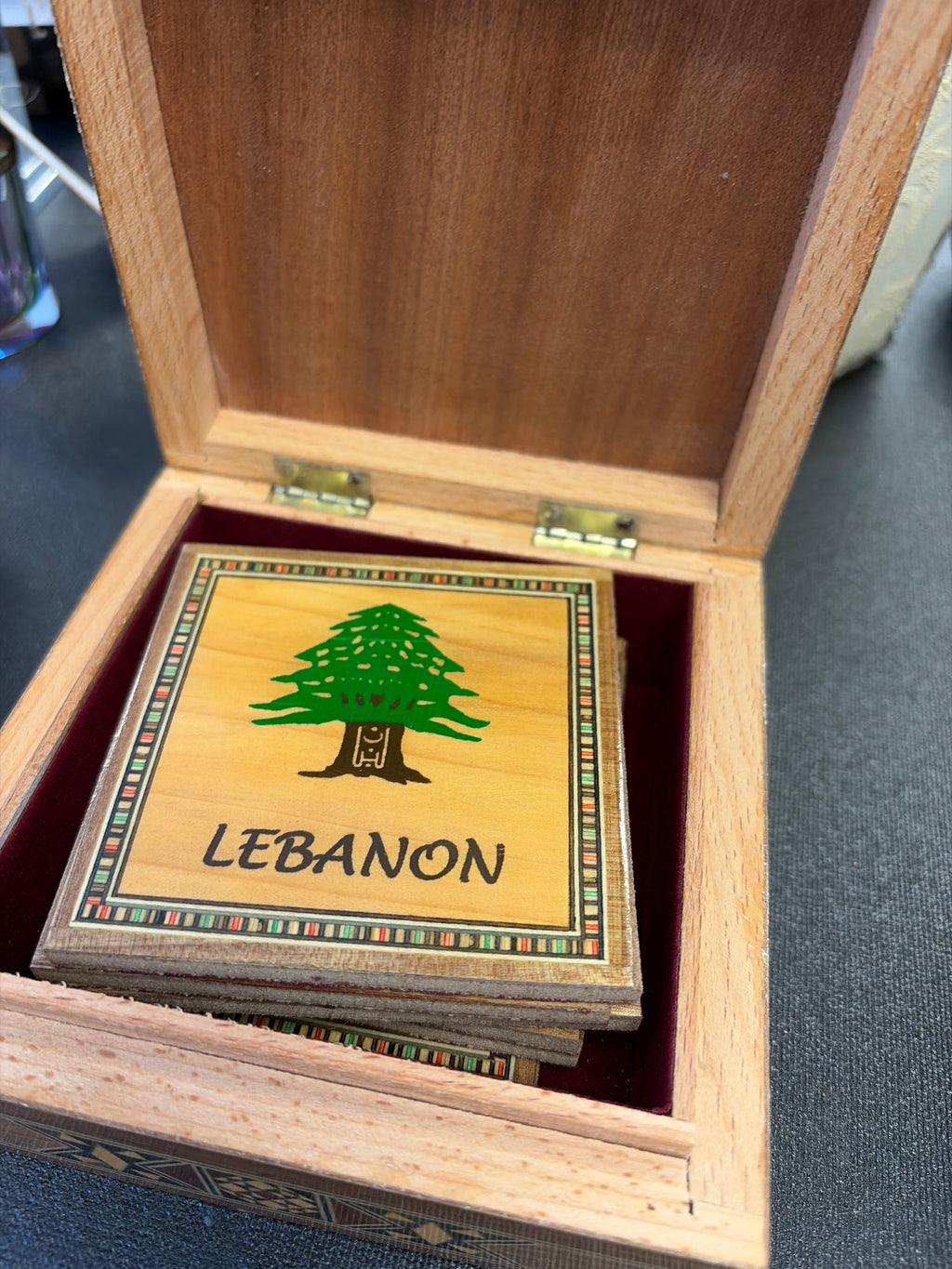 Lebanon Coasters in Box