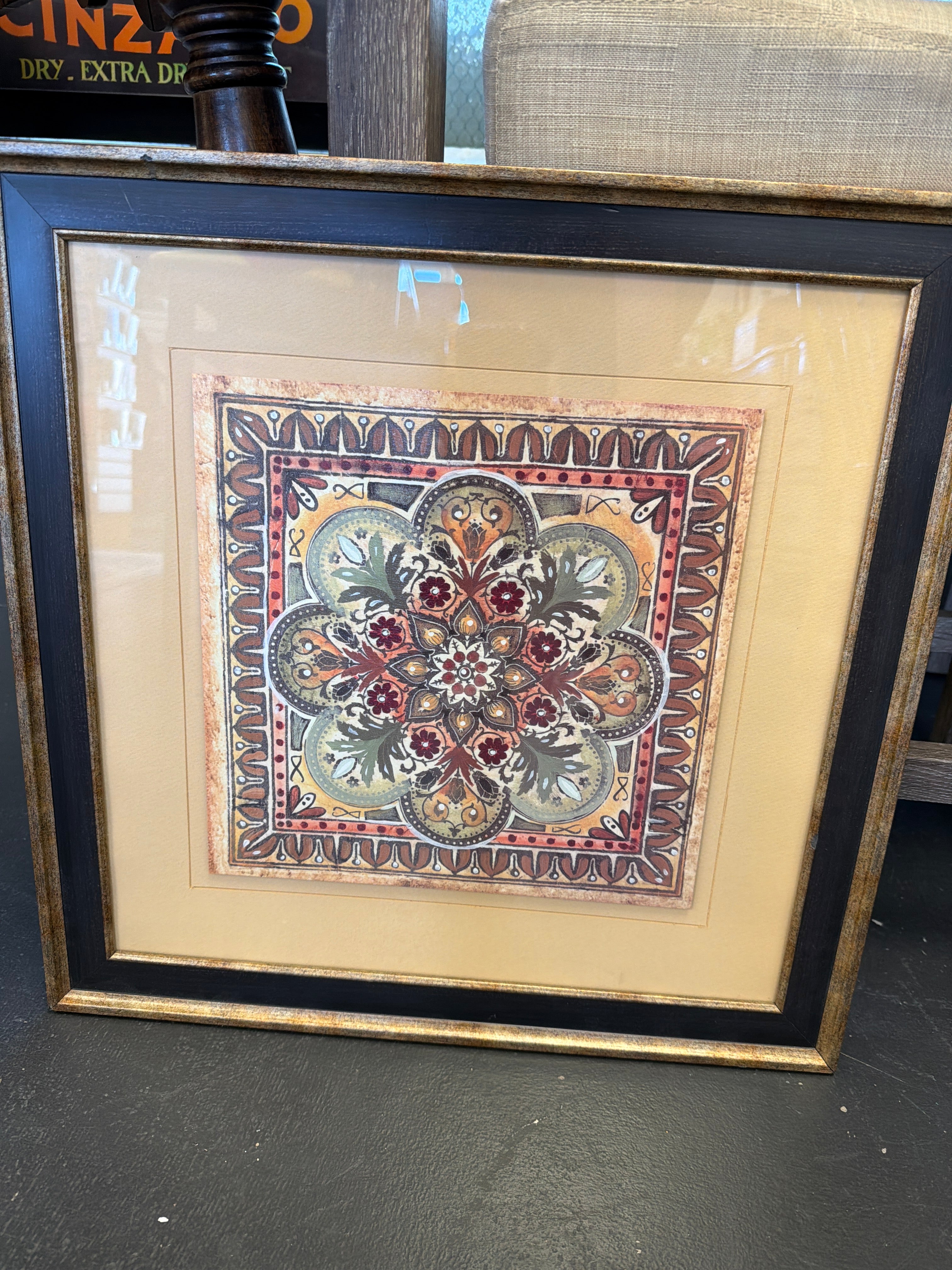 Framed tile