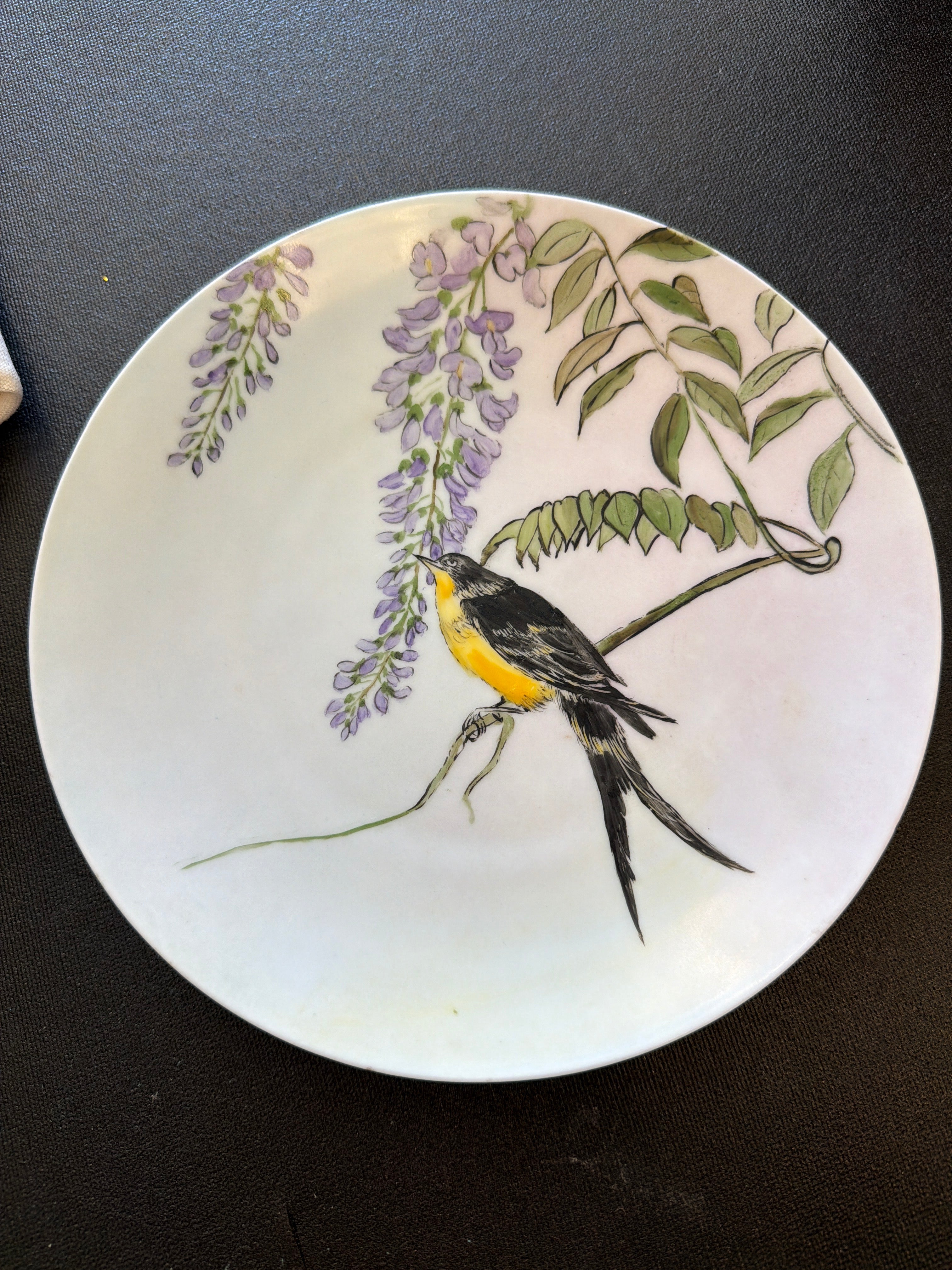 Franklin Porcelain "Songbirds of the World" plate