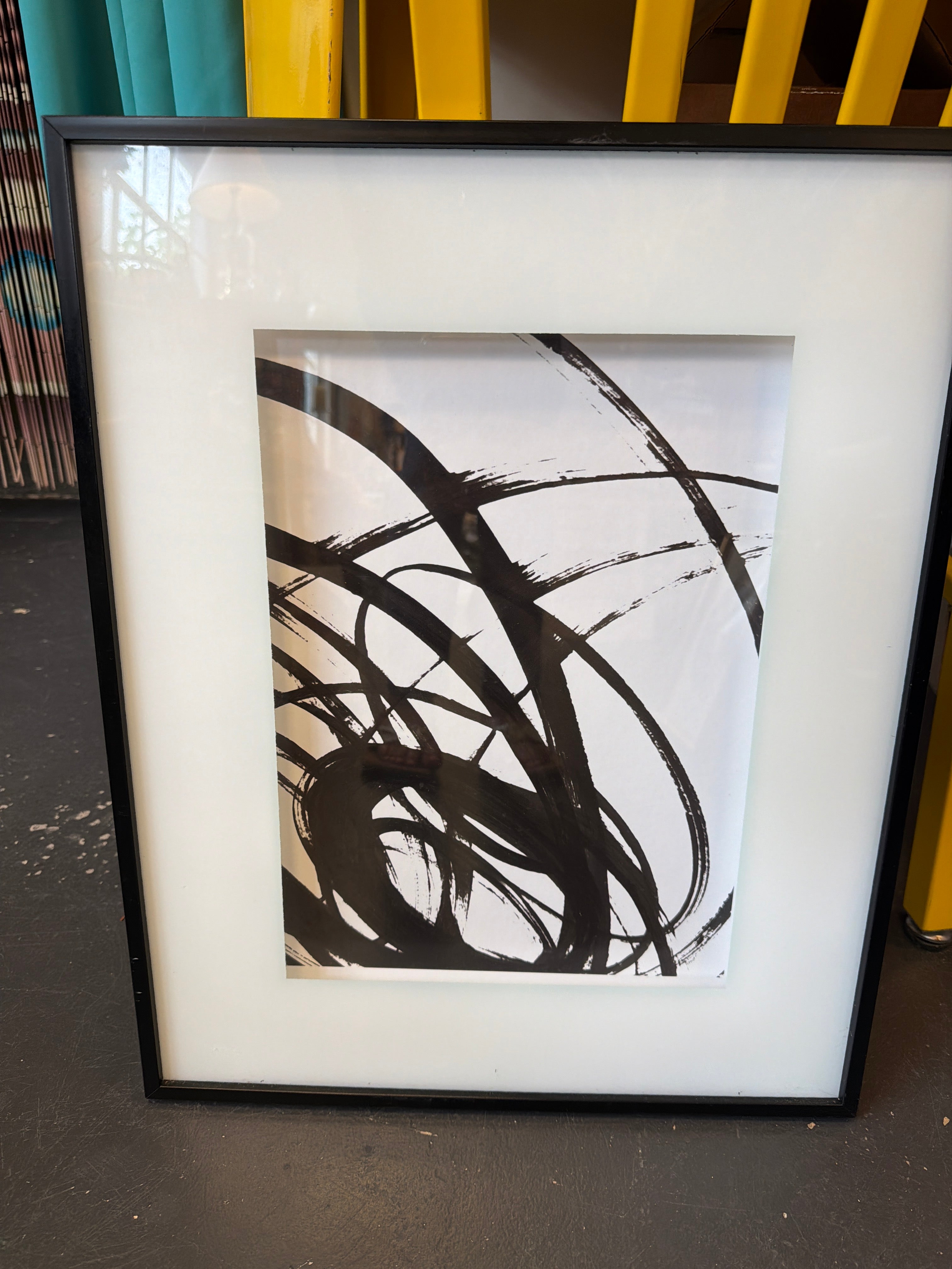 Black and White Abstract