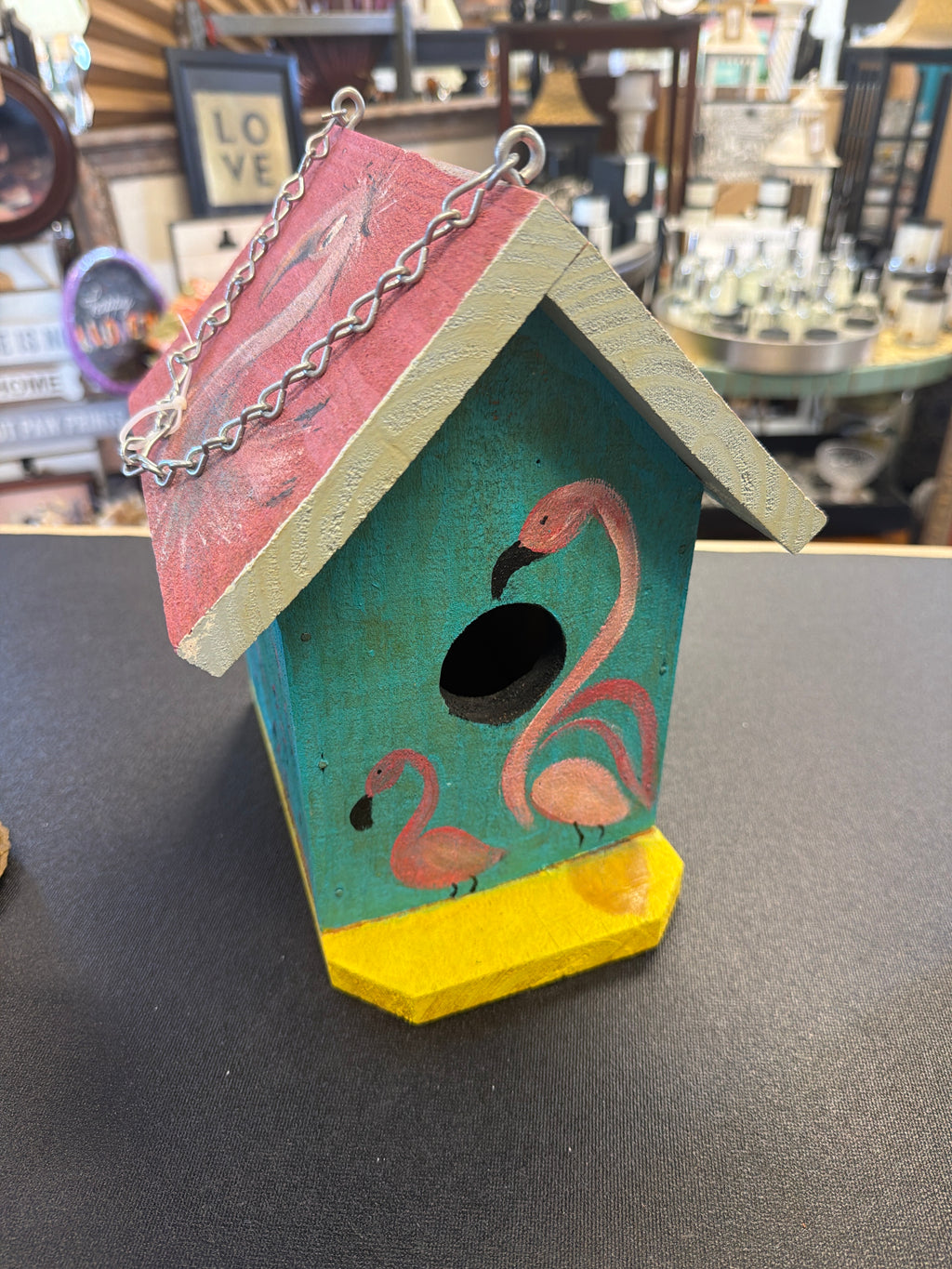 Flamingo Bird House