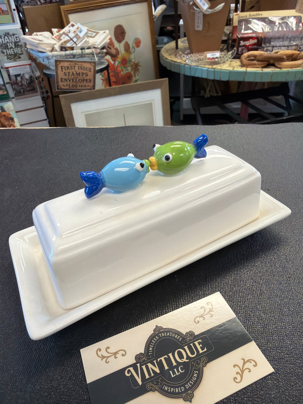 Fish Butter Dish