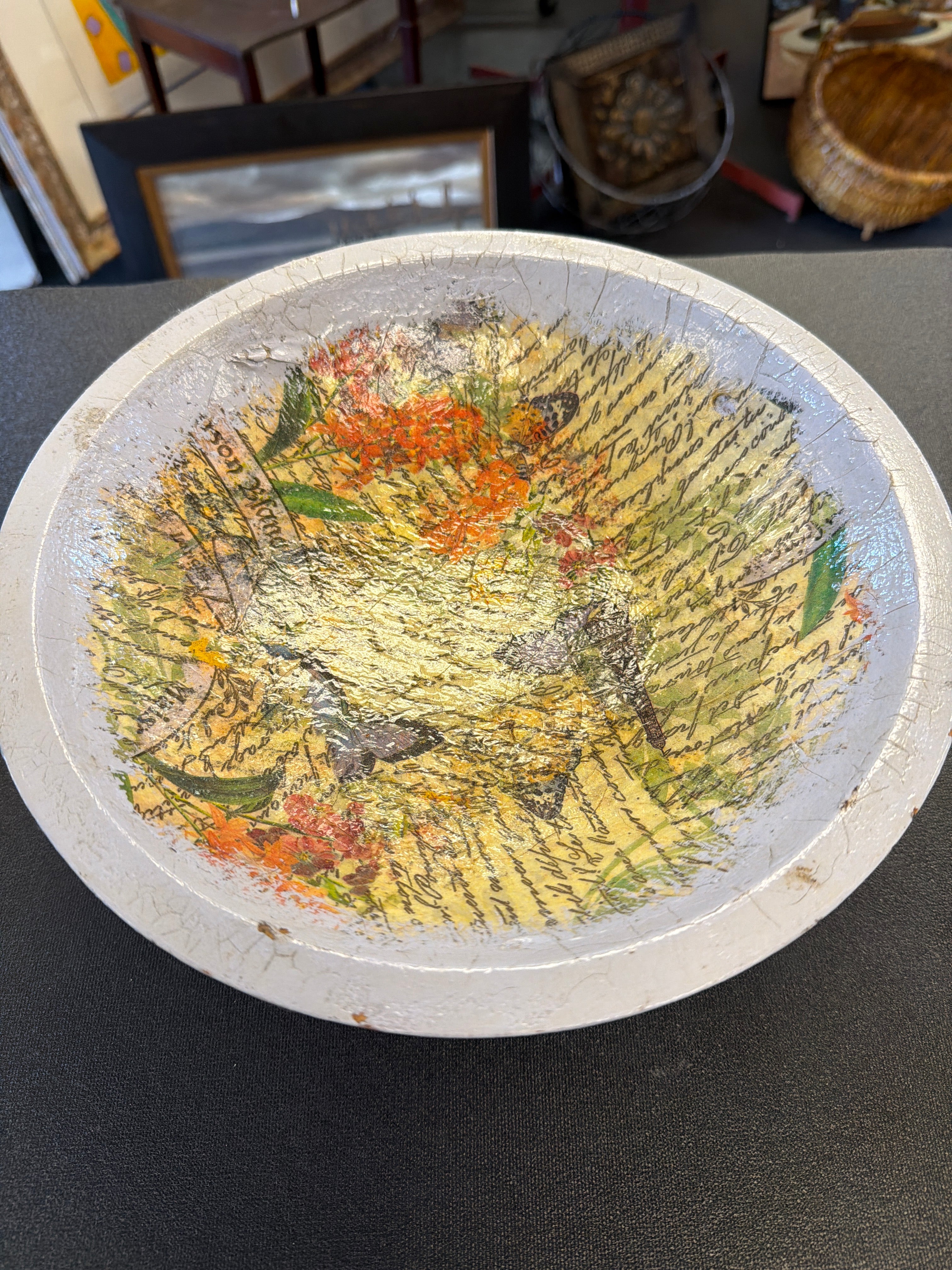 Rothware Studio decoupage bowl