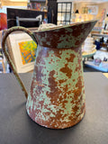 Vintage metal pitcher