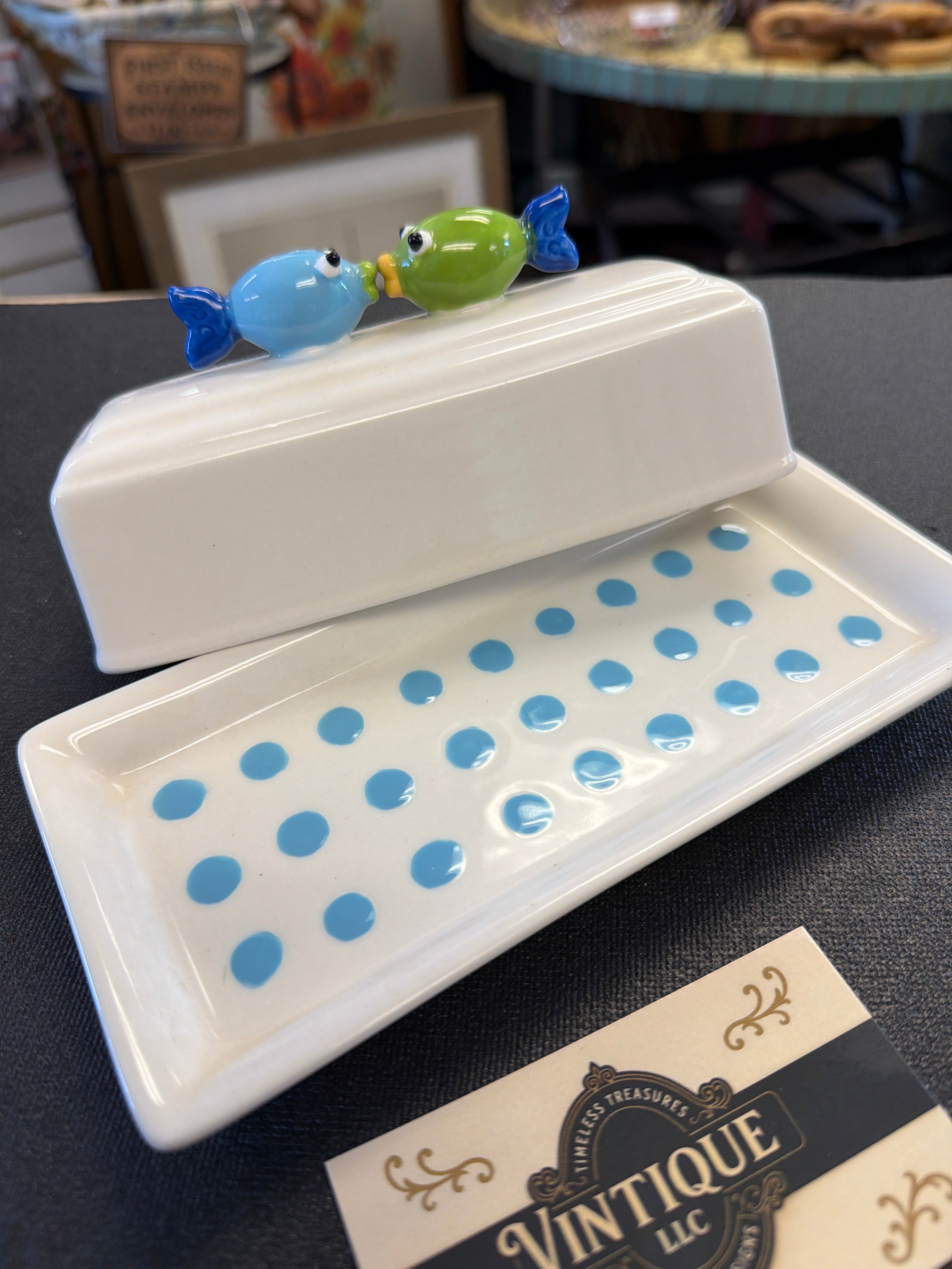 Fish Butter Dish