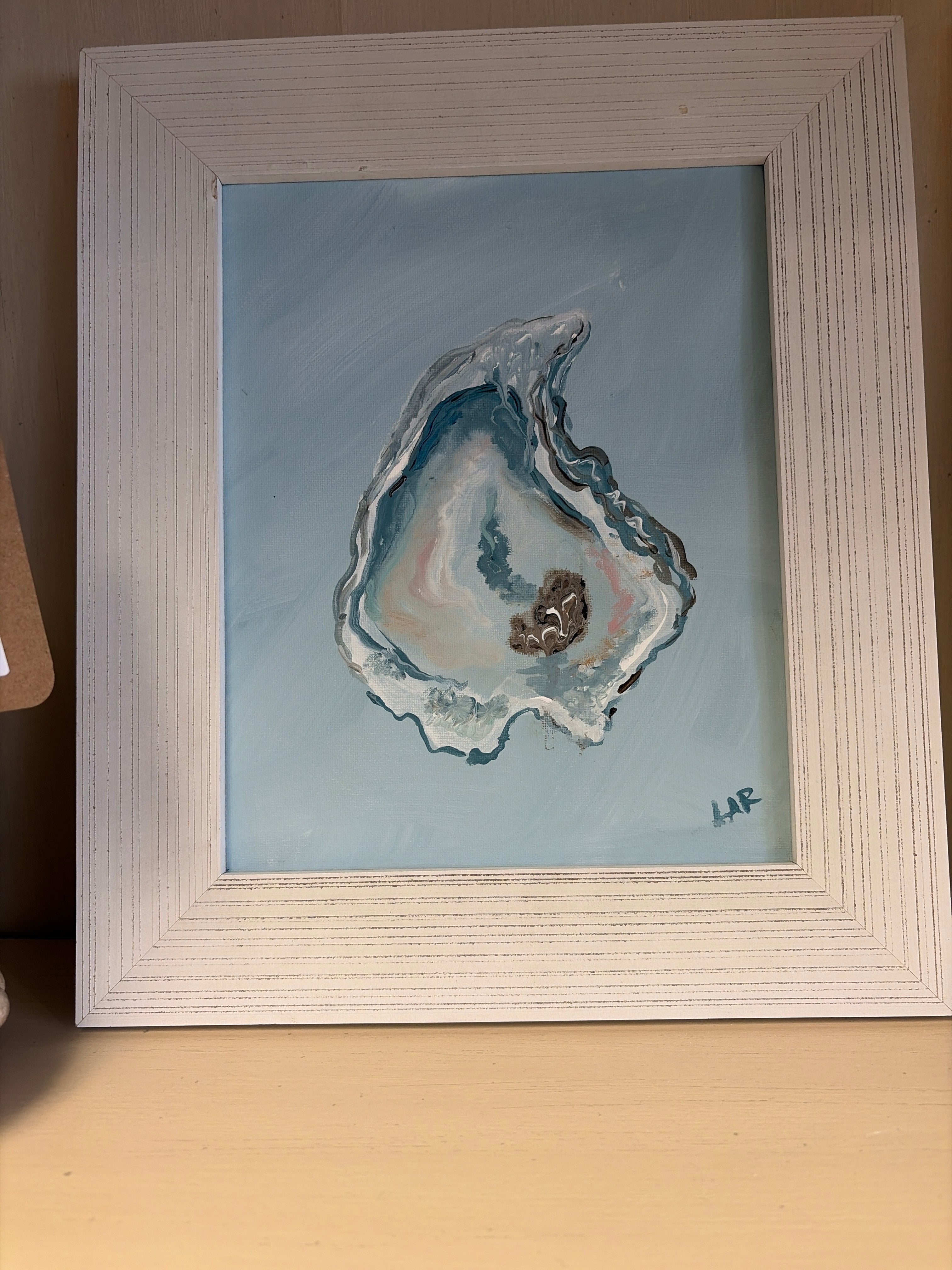 Coastal Art -small white