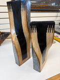 Pair modern vases