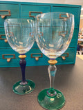 Vintage Romanian wine glasses (2)
