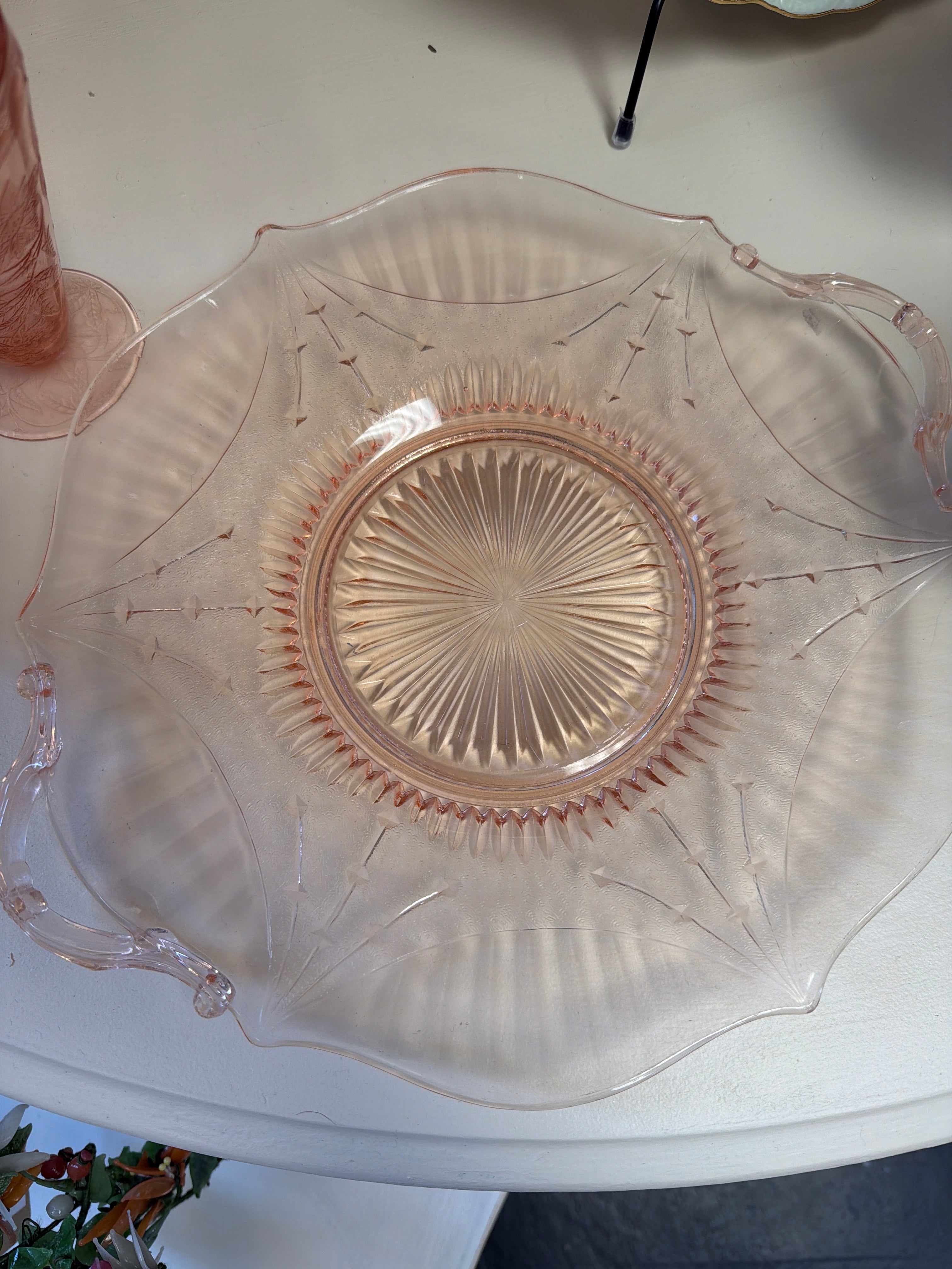 Lancaster Dart Cake Plate