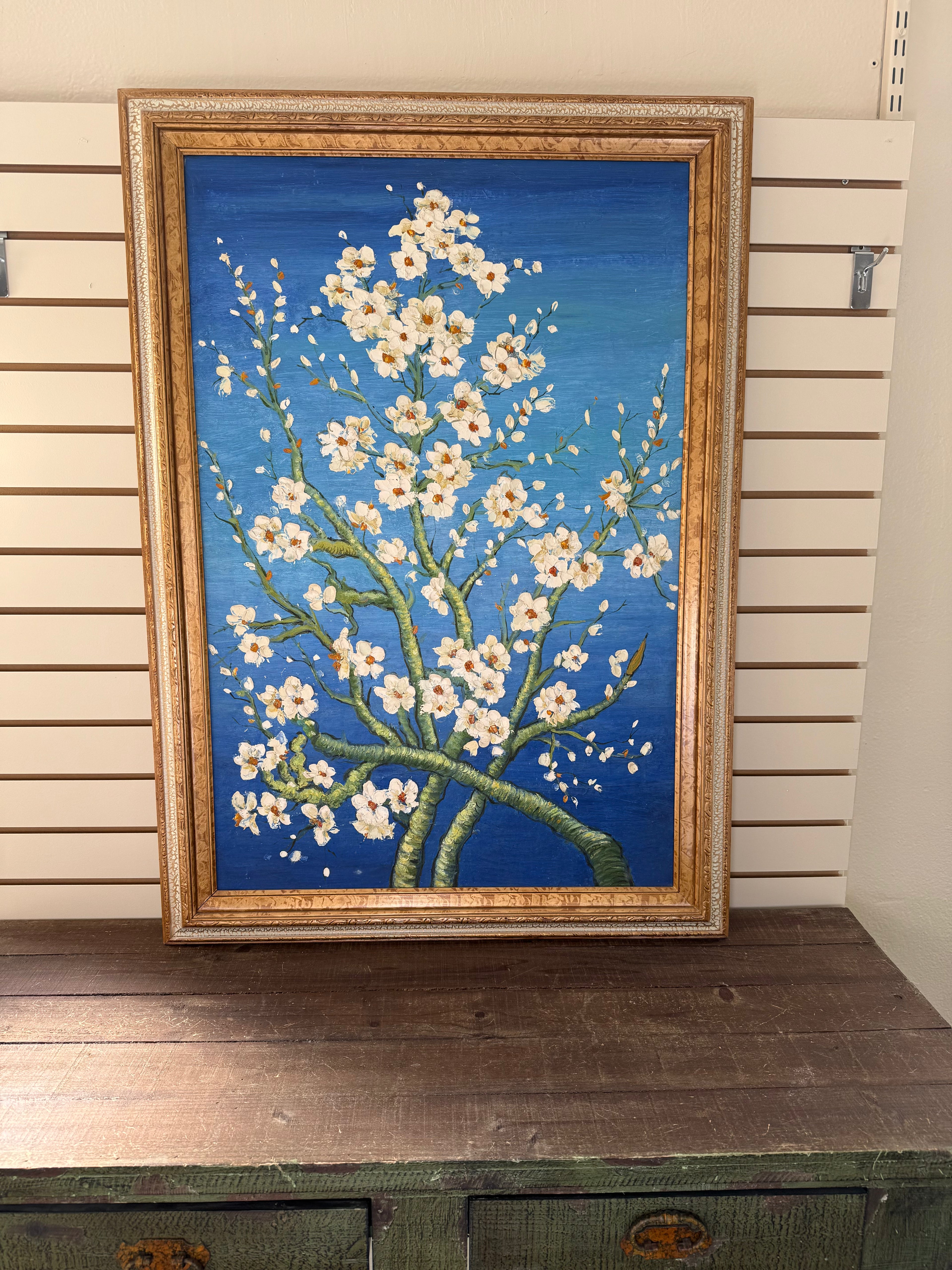 Almond Tree In Blossom