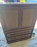 Bamboo Armoire Dresser