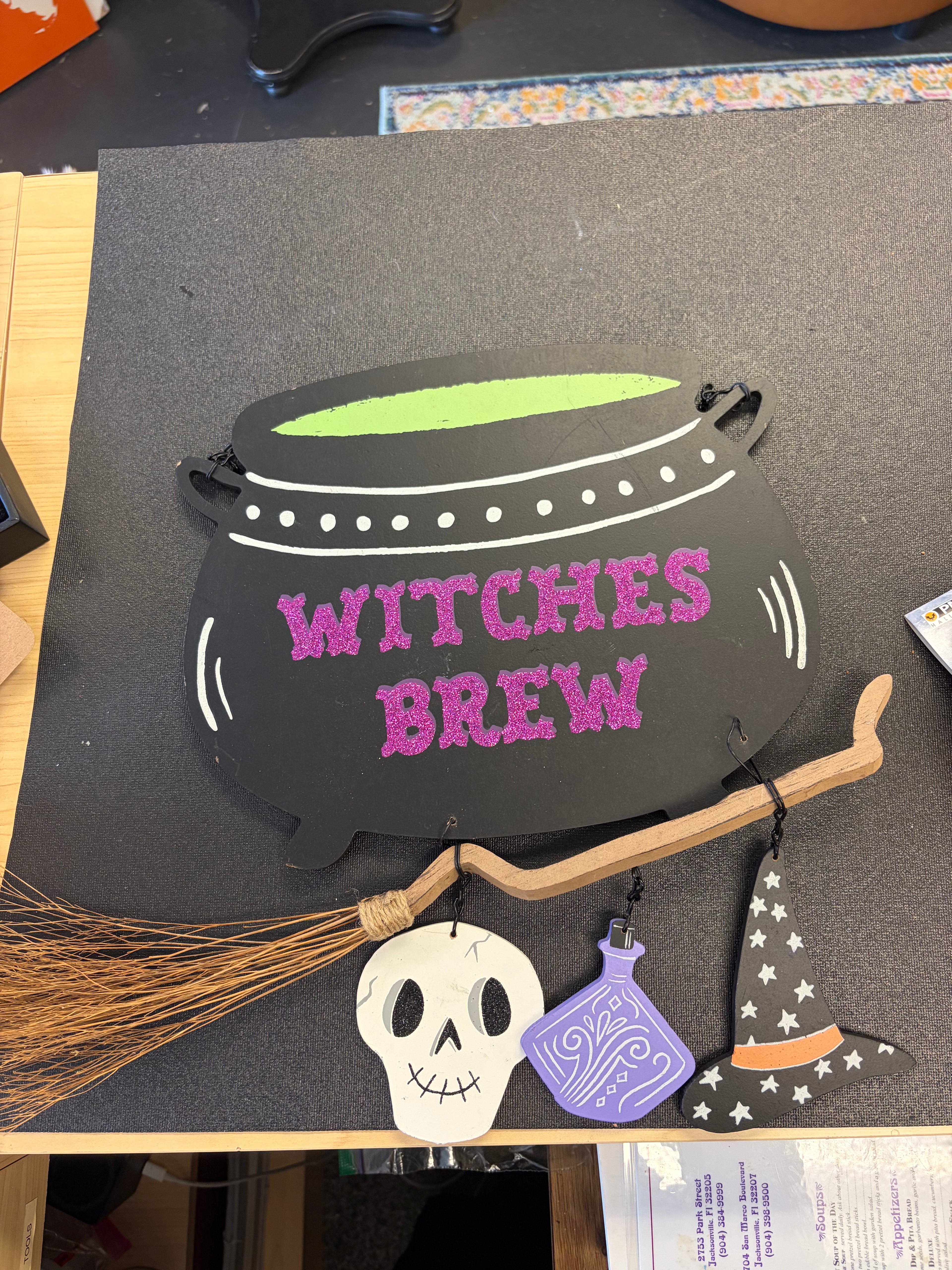 Witches Brew Sign