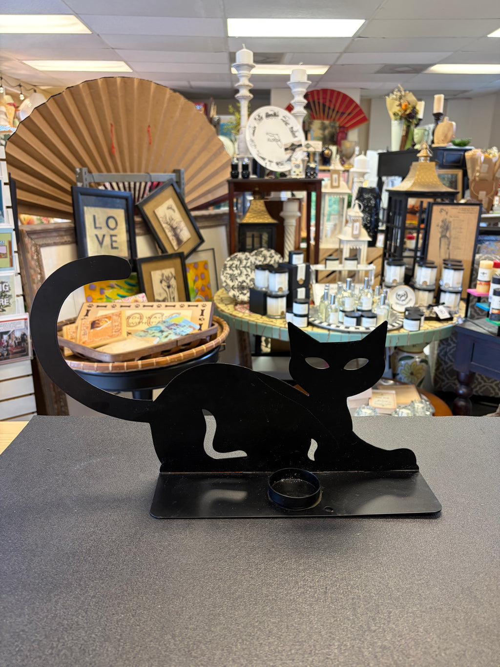 Shadow Cat Sconce