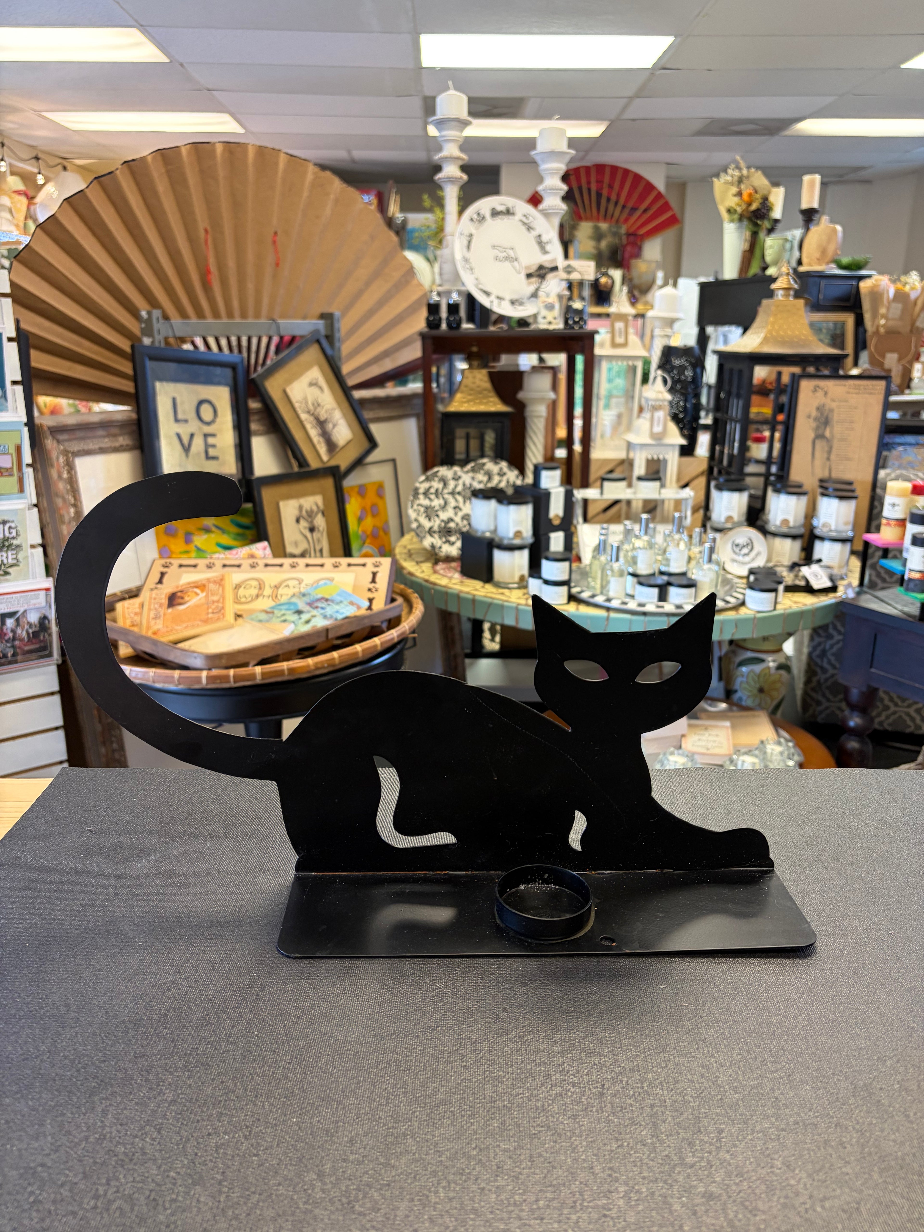 Shadow Cat Sconce