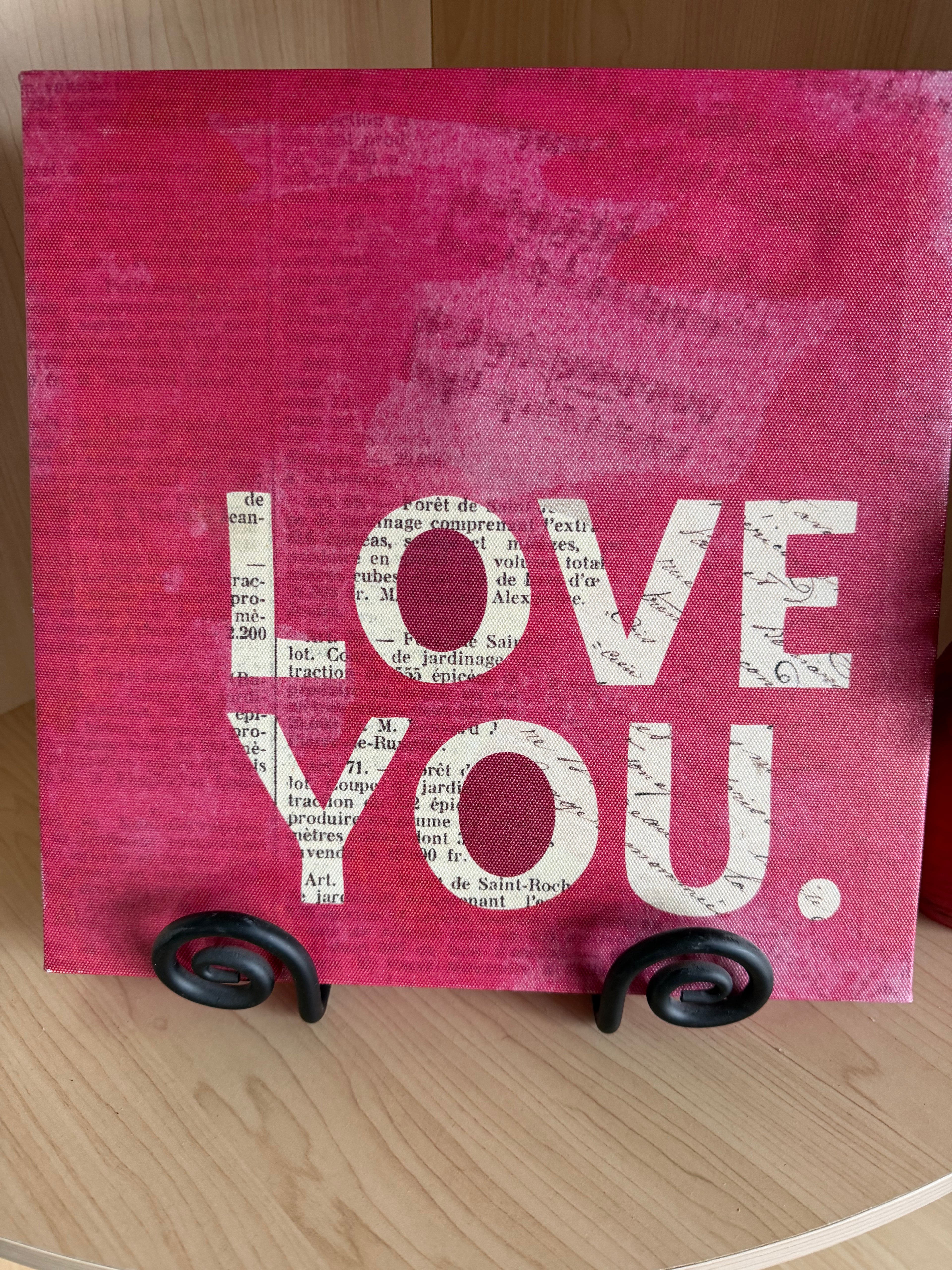 Love You sign