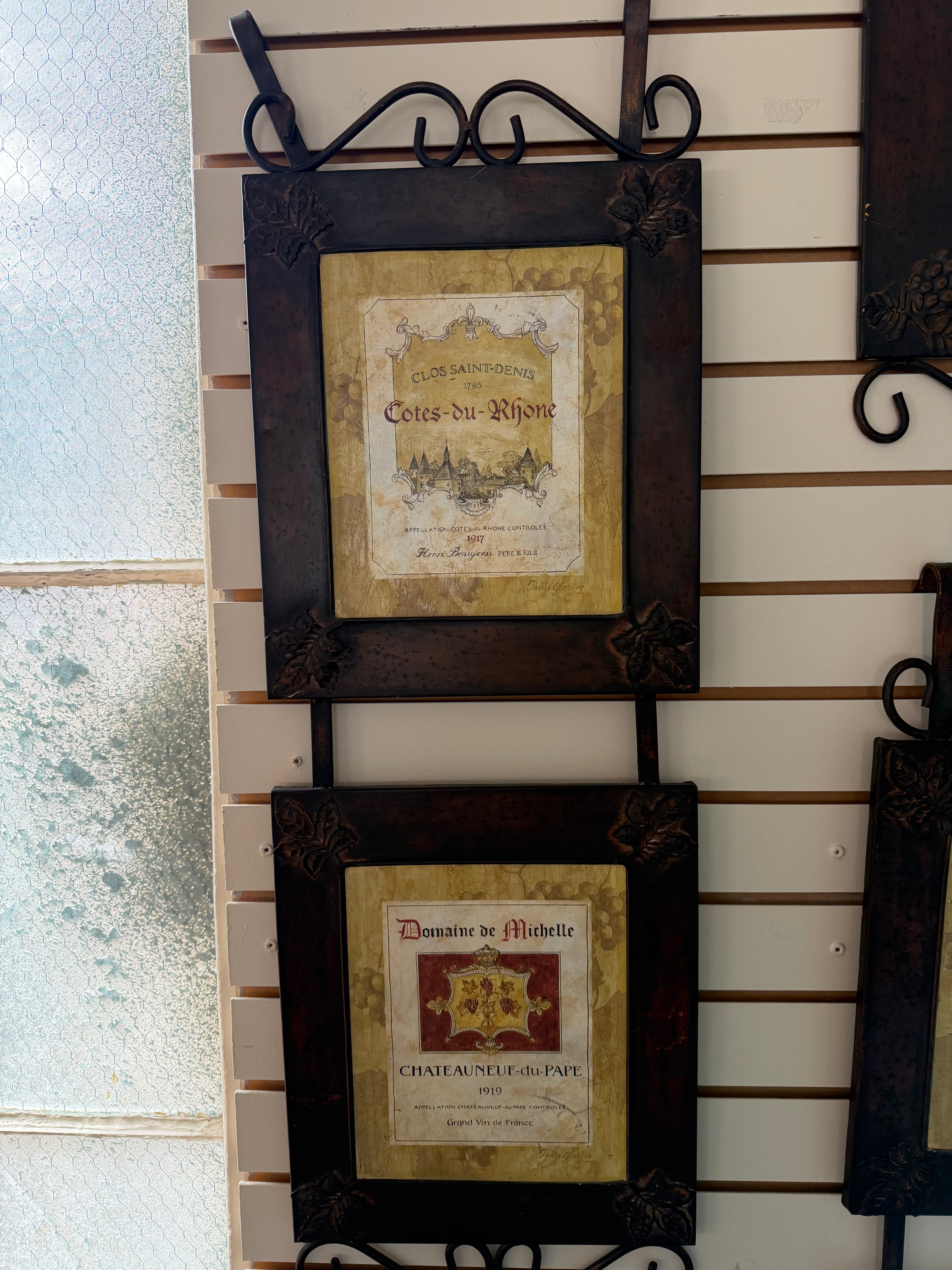 French Wine Sign