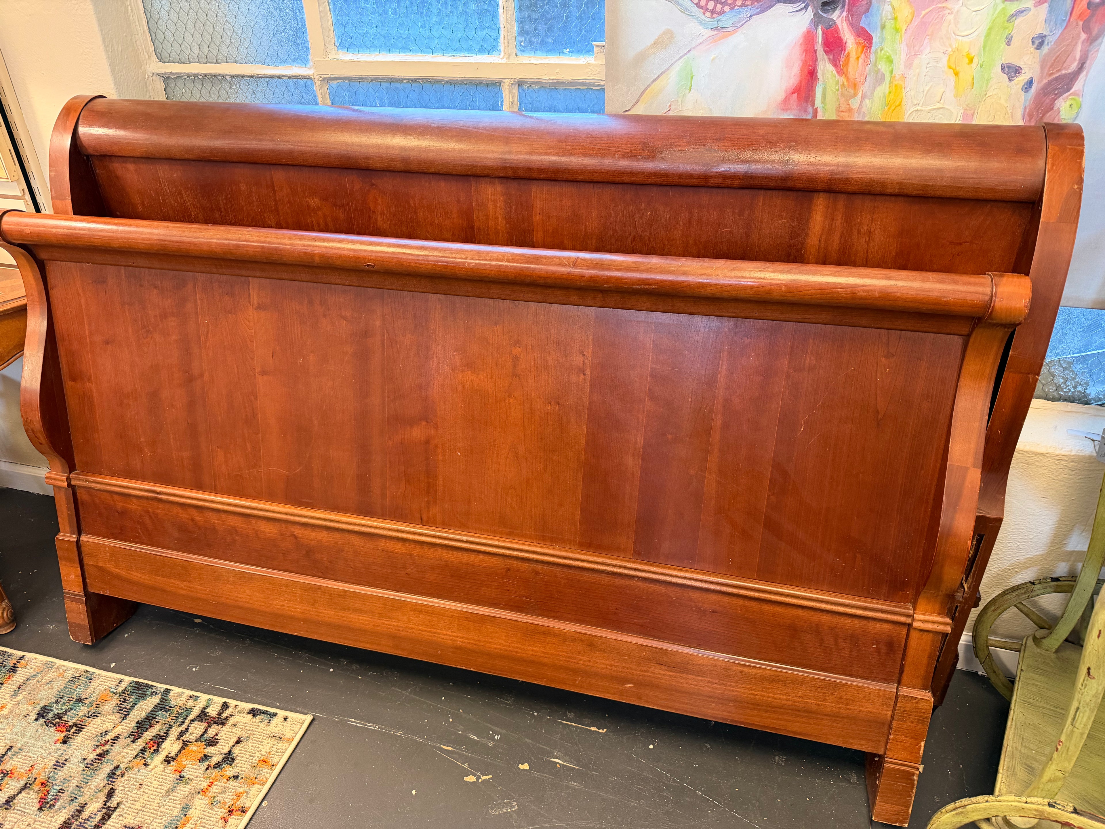 Queen Sleigh Bed