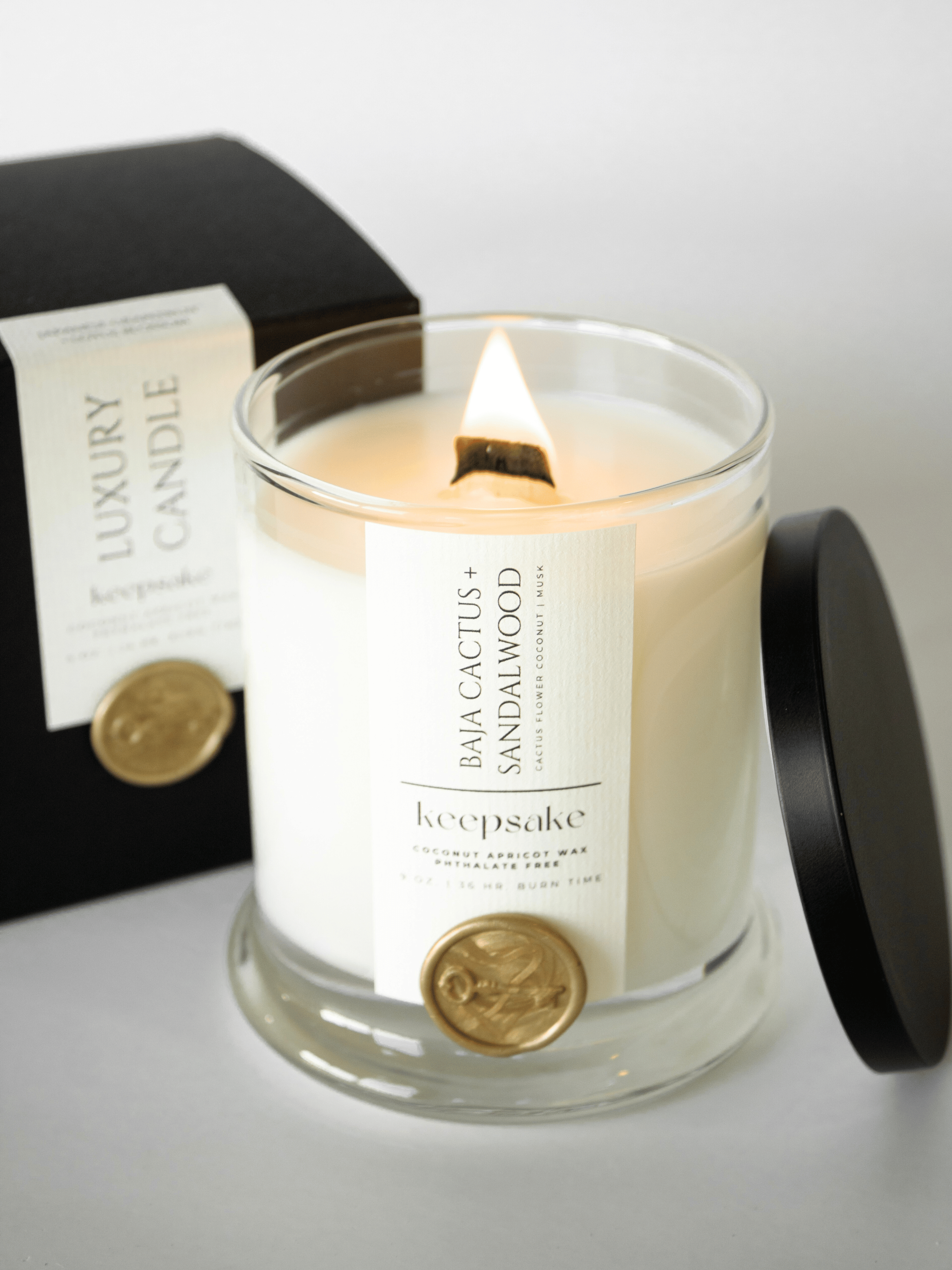 9 oz. Luxury Candle - Baja Cactus + Sandalwood
