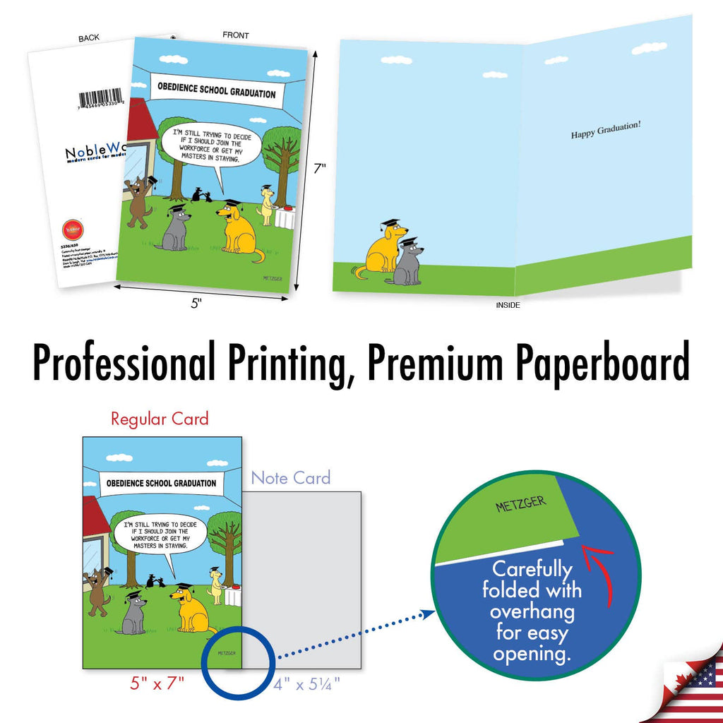 Graduation Greeting Card - Obedience Graduation