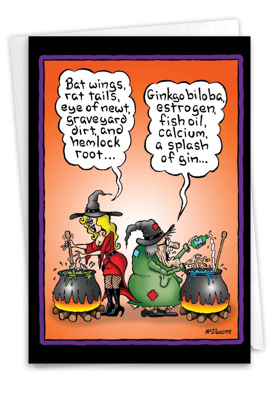 Halloween Card - Witch Brew