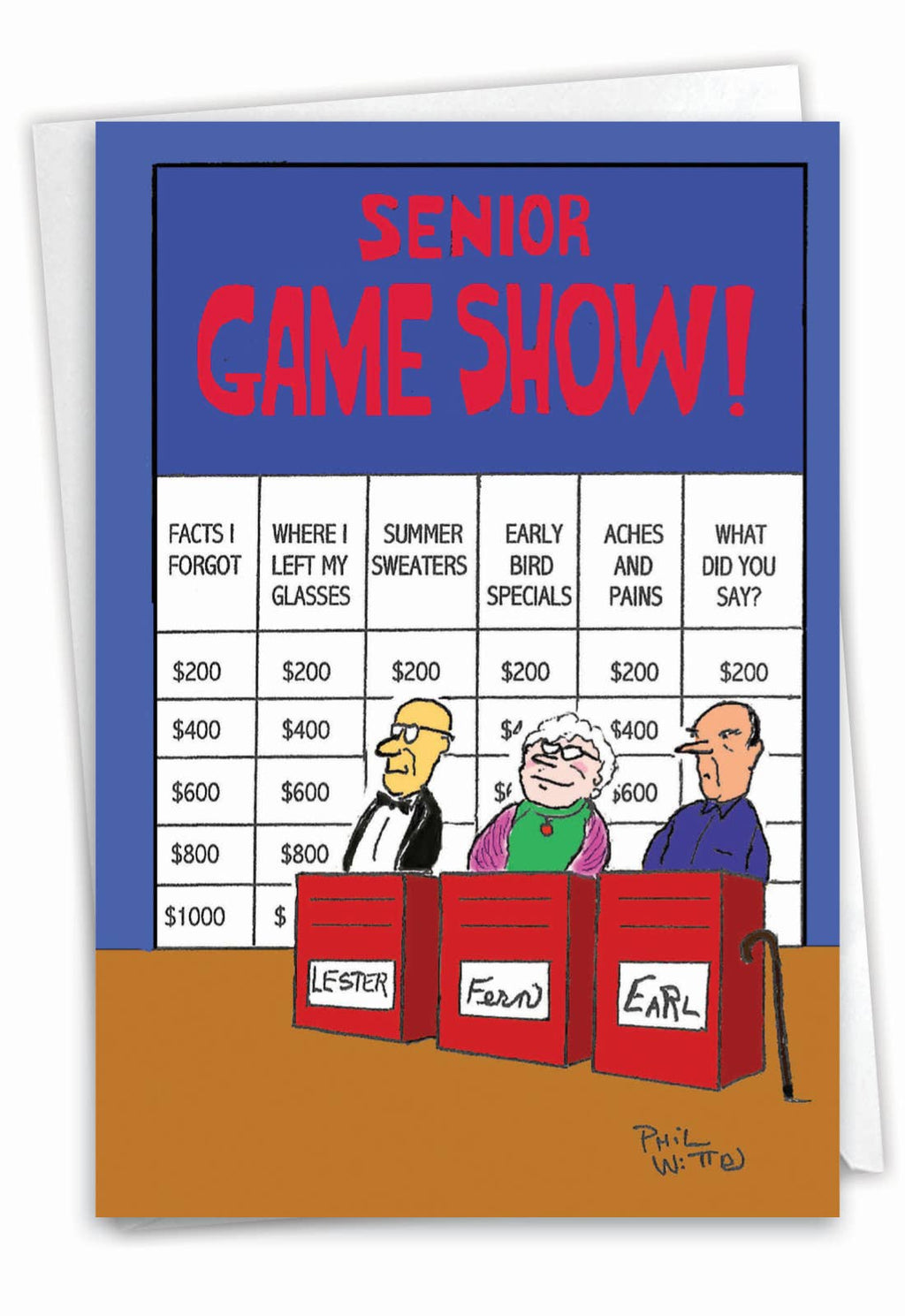 NobleWorks - Senior Jeopardy - All Occasions Card