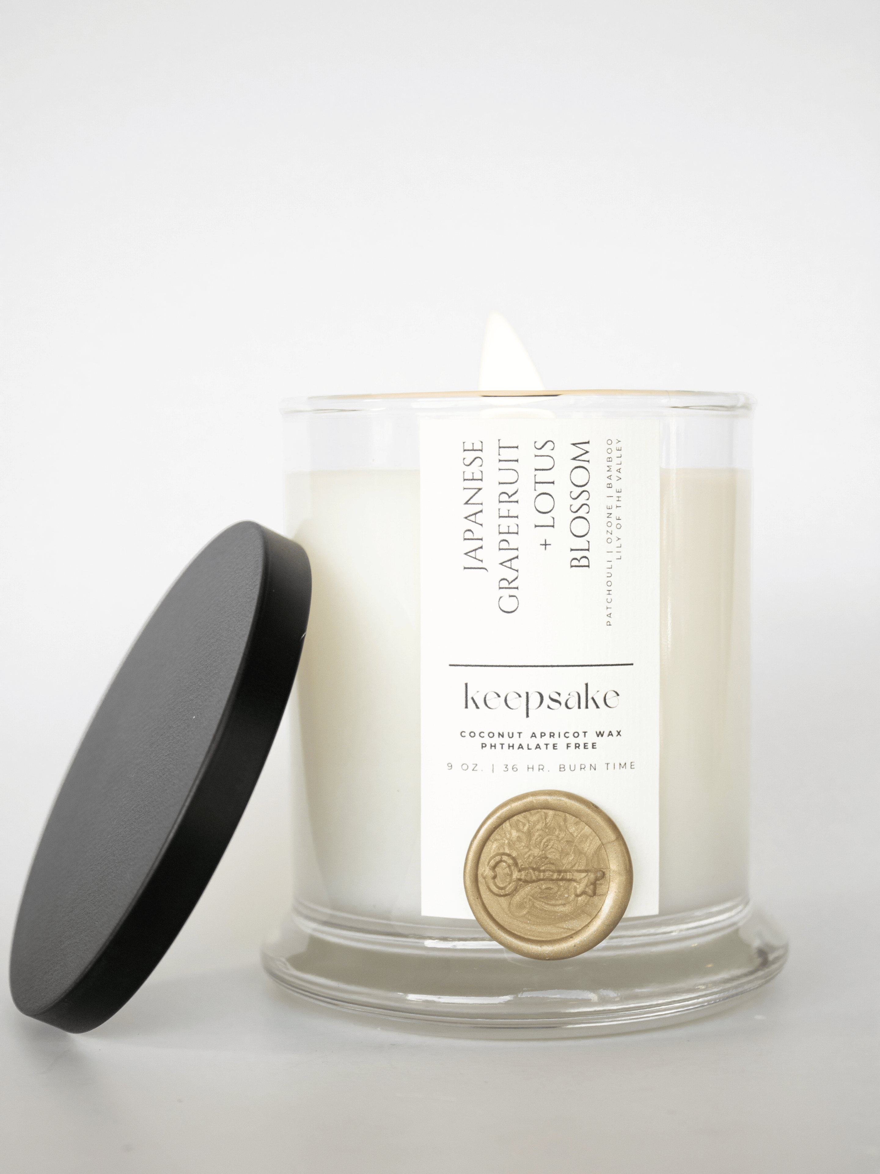 9 oz. Luxury Candle - Japanese Grapefruit + Lotus Blossom