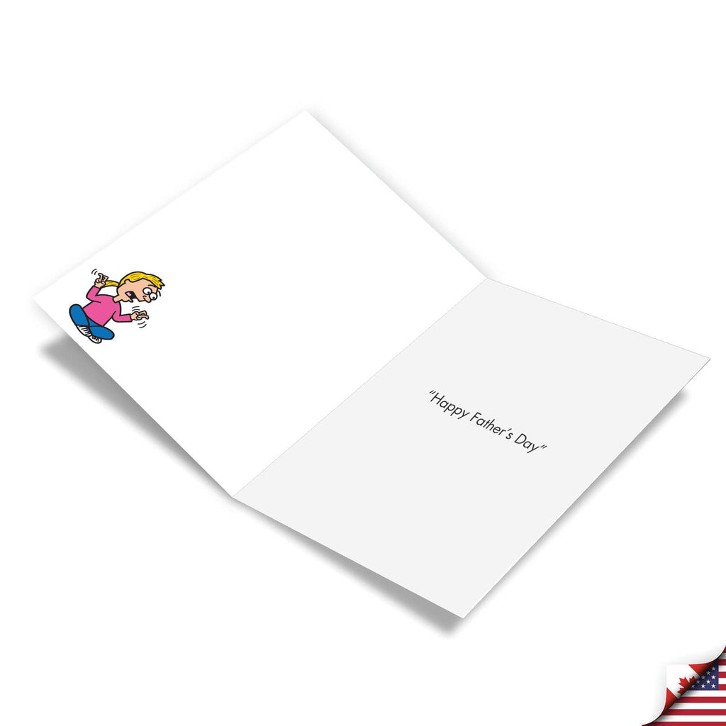 Father's Day Greeting Card - Working Daddy