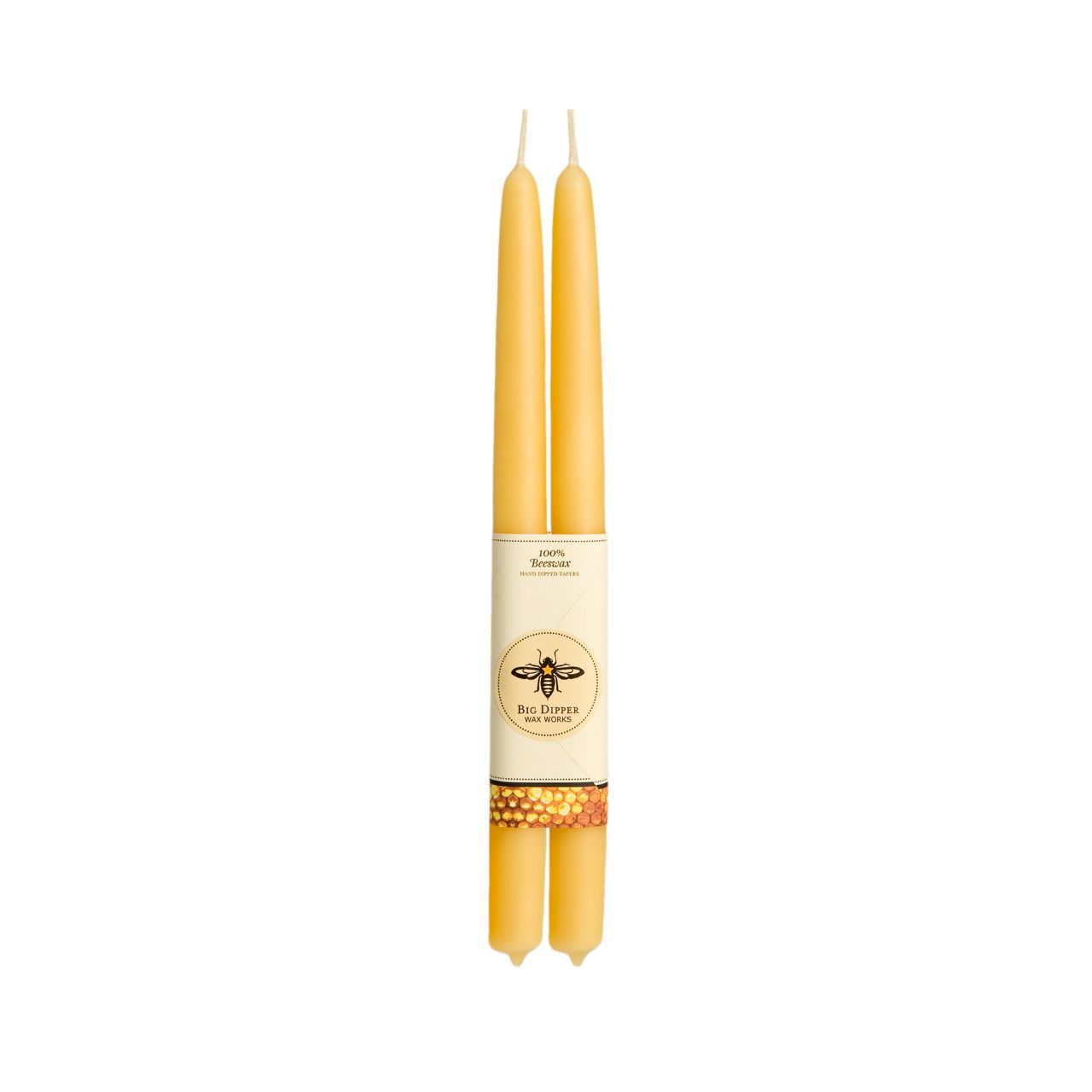 Taper Candles – 100% Pure Beeswax – Hand-Dipped: Teal / Standard (12" x 7/8")