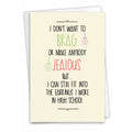 Birthday Card - High School Earrings