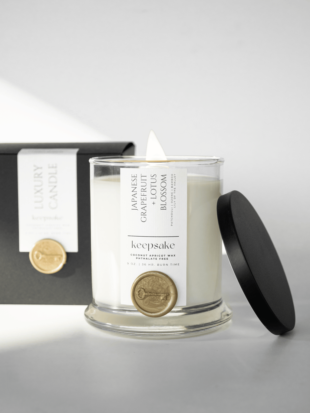 9 oz. Luxury Candle - Japanese Grapefruit + Lotus Blossom