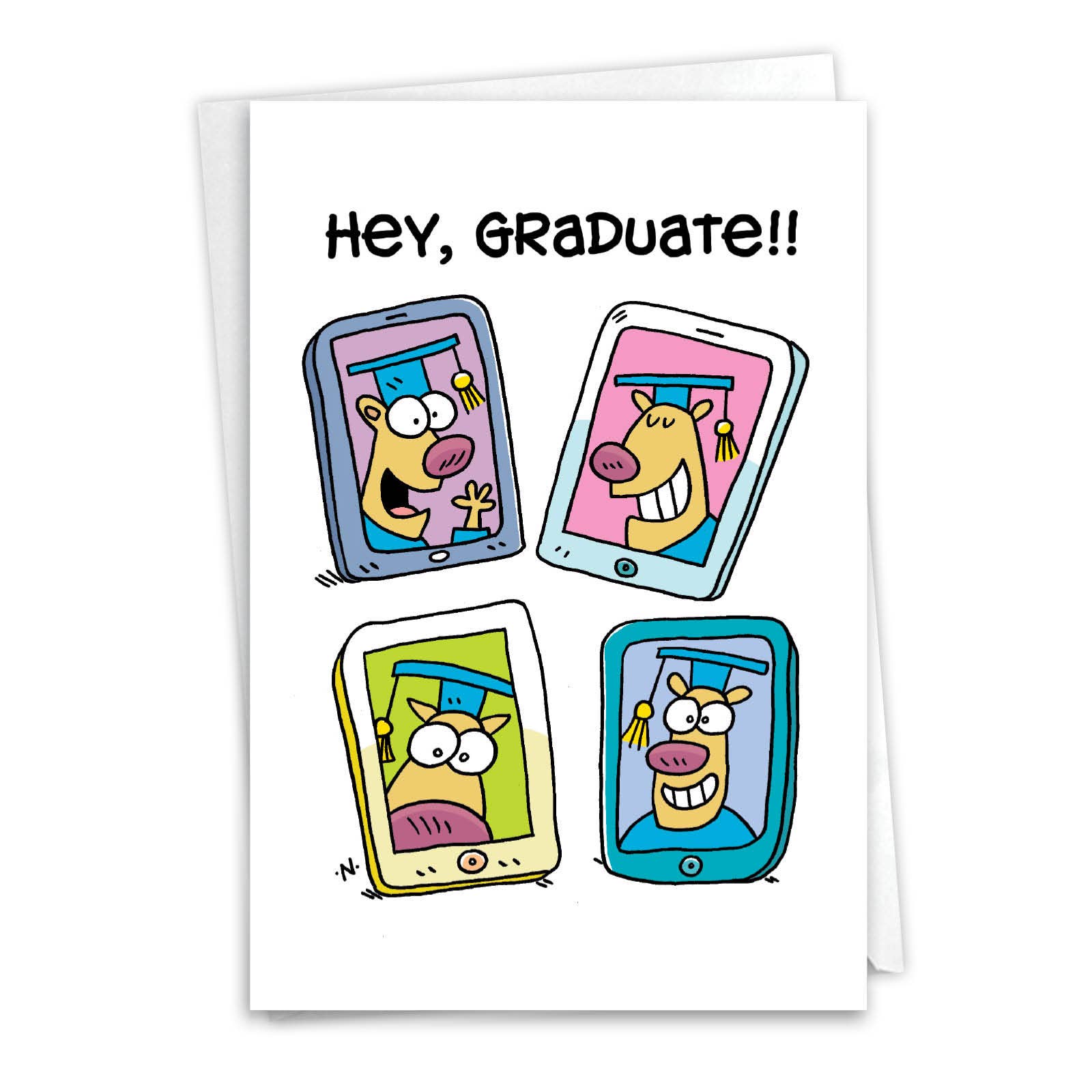 Graduation Card - Hey Graduate