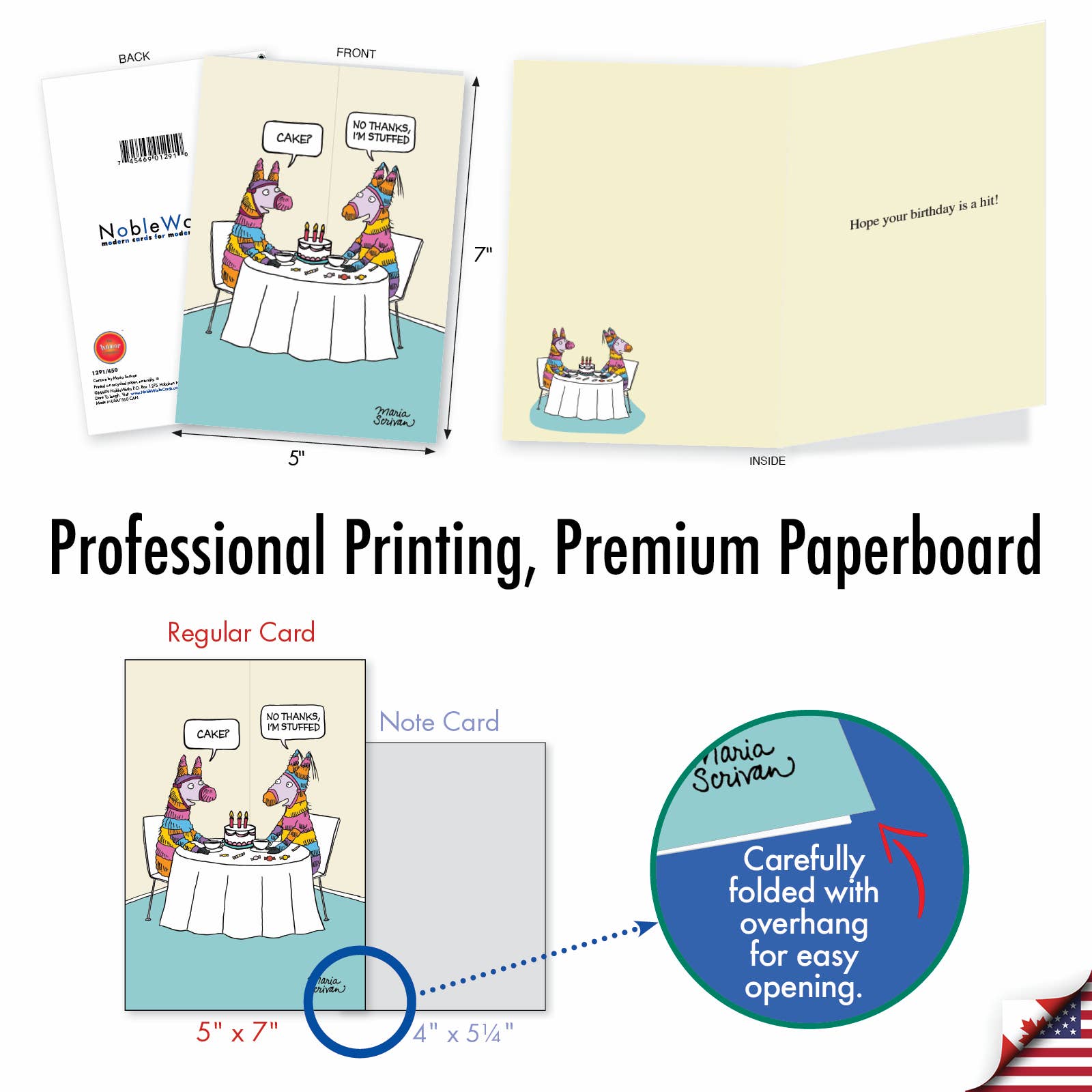 Stuffed Pinata - Funny Birthday Greeting Card