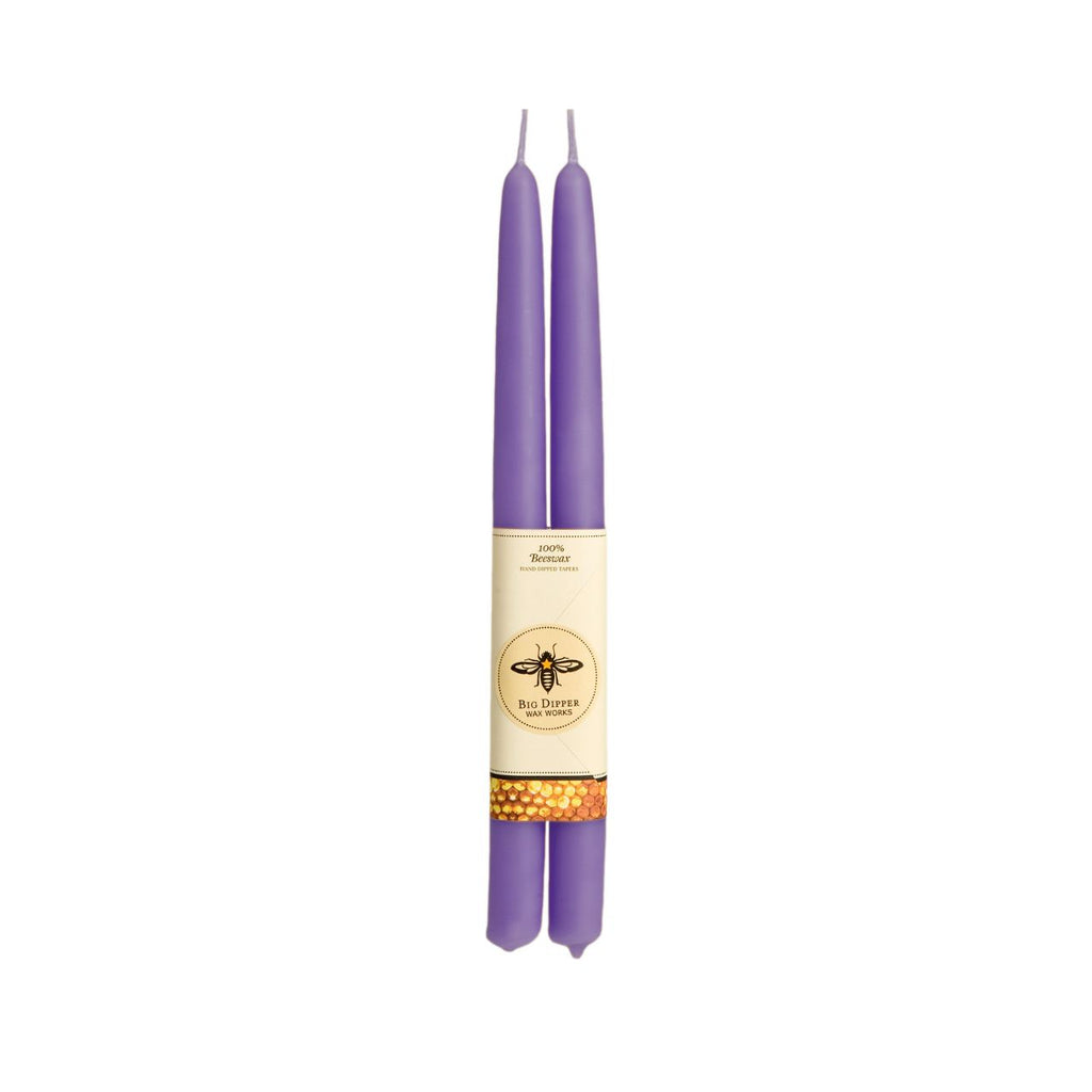 Taper Candles – 100% Pure Beeswax – Hand-Dipped: Teal / Standard (12" x 7/8")