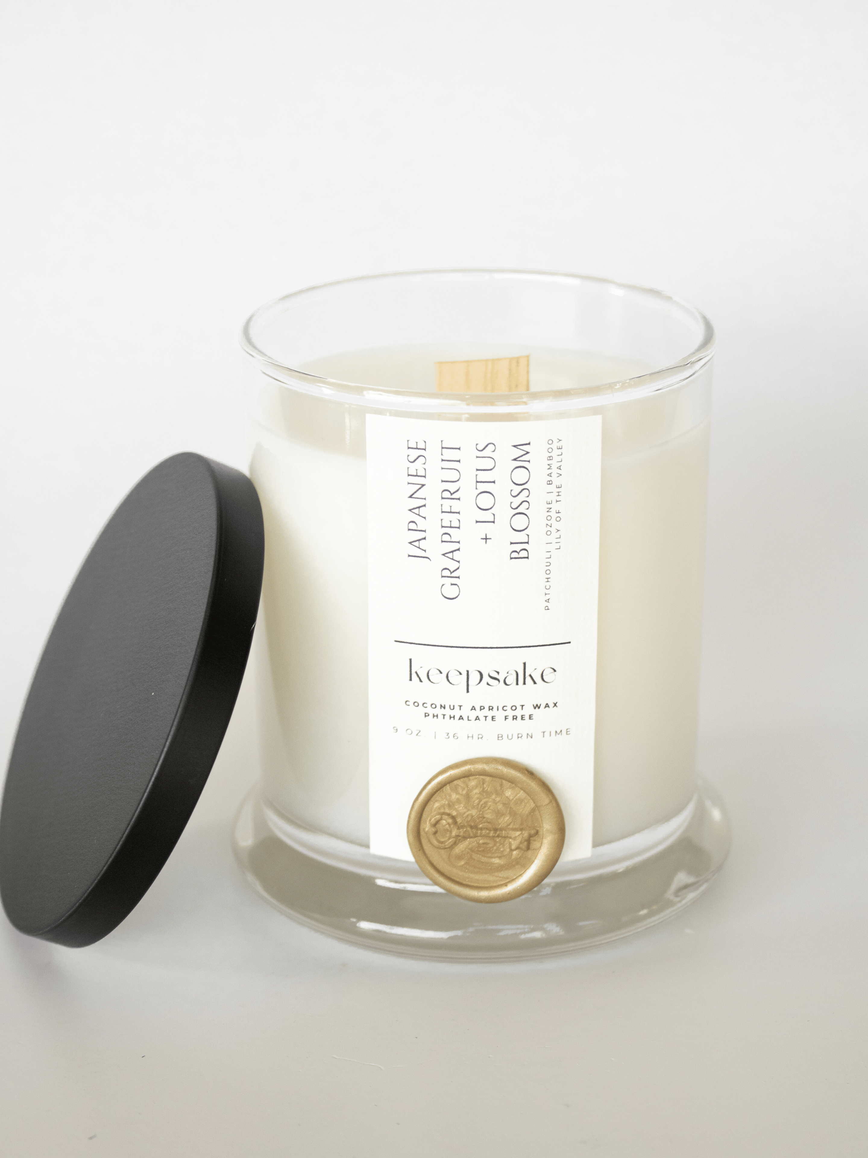 9 oz. Luxury Candle - Japanese Grapefruit + Lotus Blossom