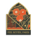 Feel Better, Faker - Funny Vintage Get Well Card