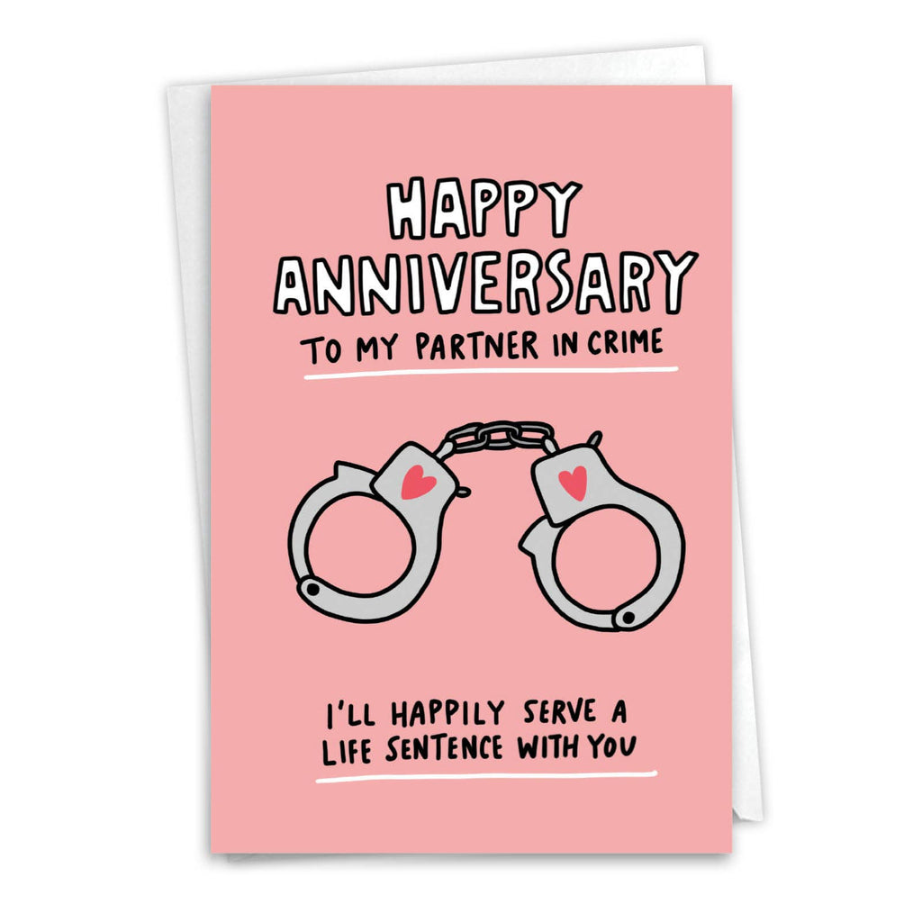 Anniversary Card - Partner In Crime