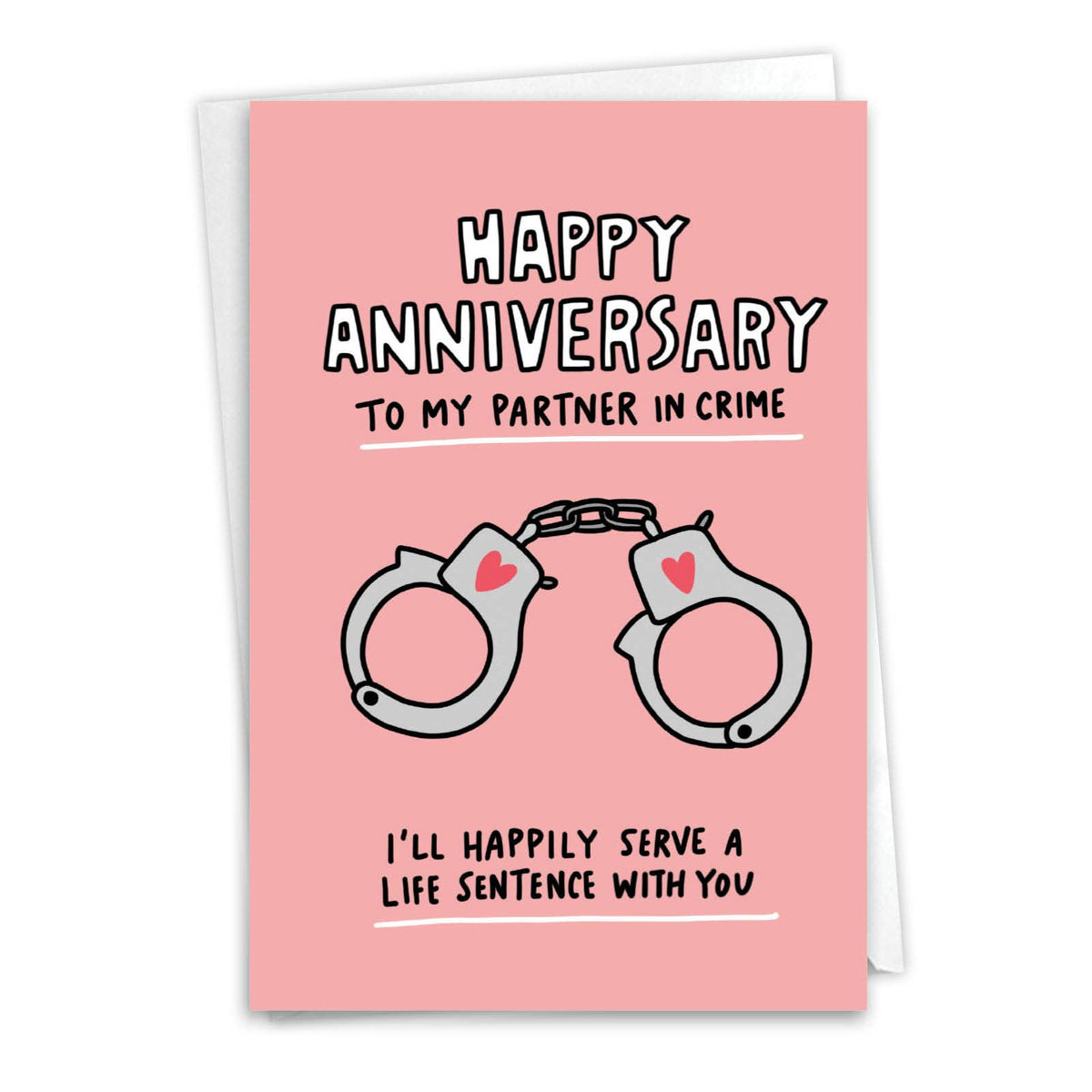 Anniversary Card - Partner In Crime
