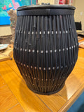 Black Barrel Basket