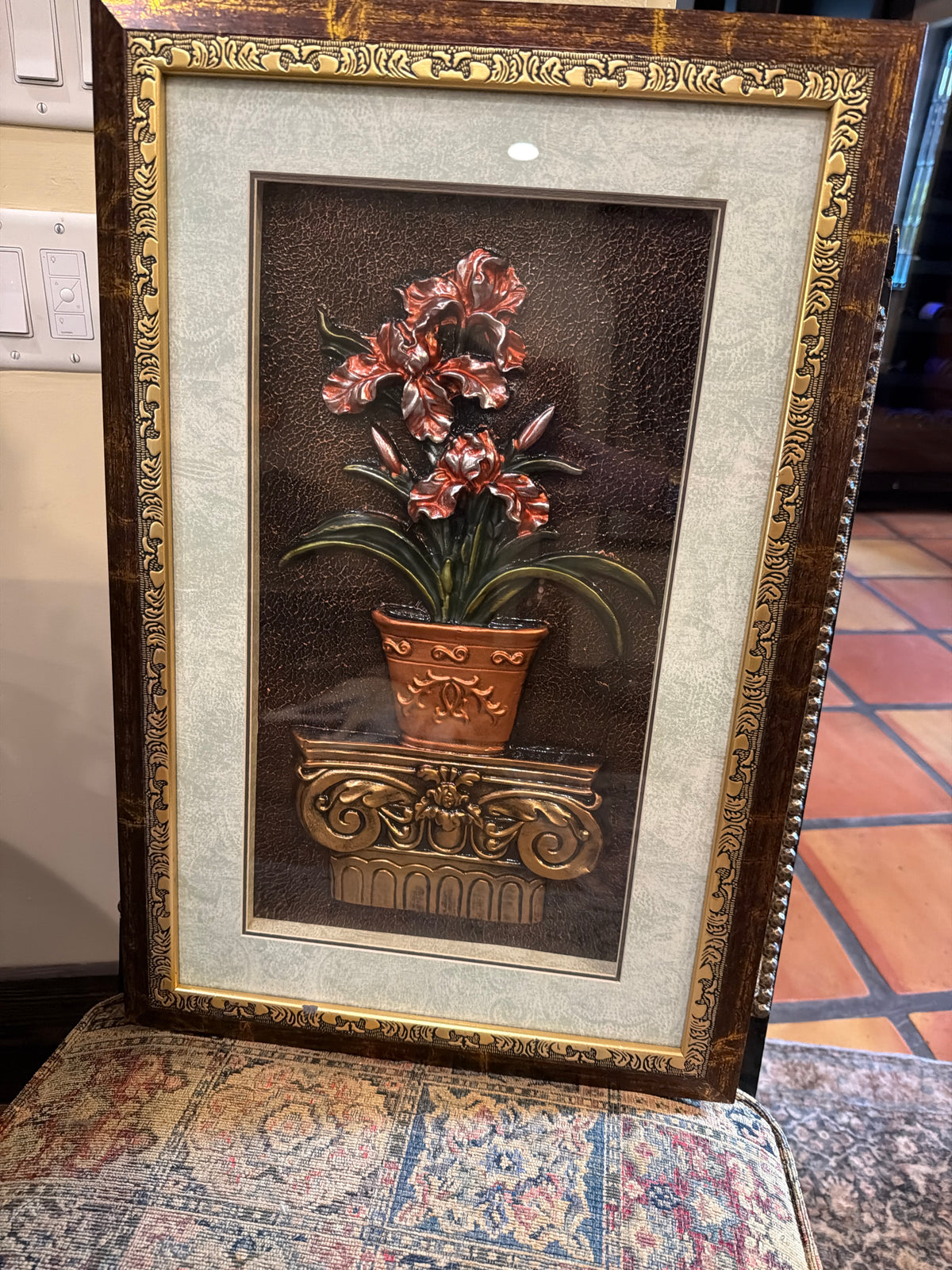 3-d Iris Art
